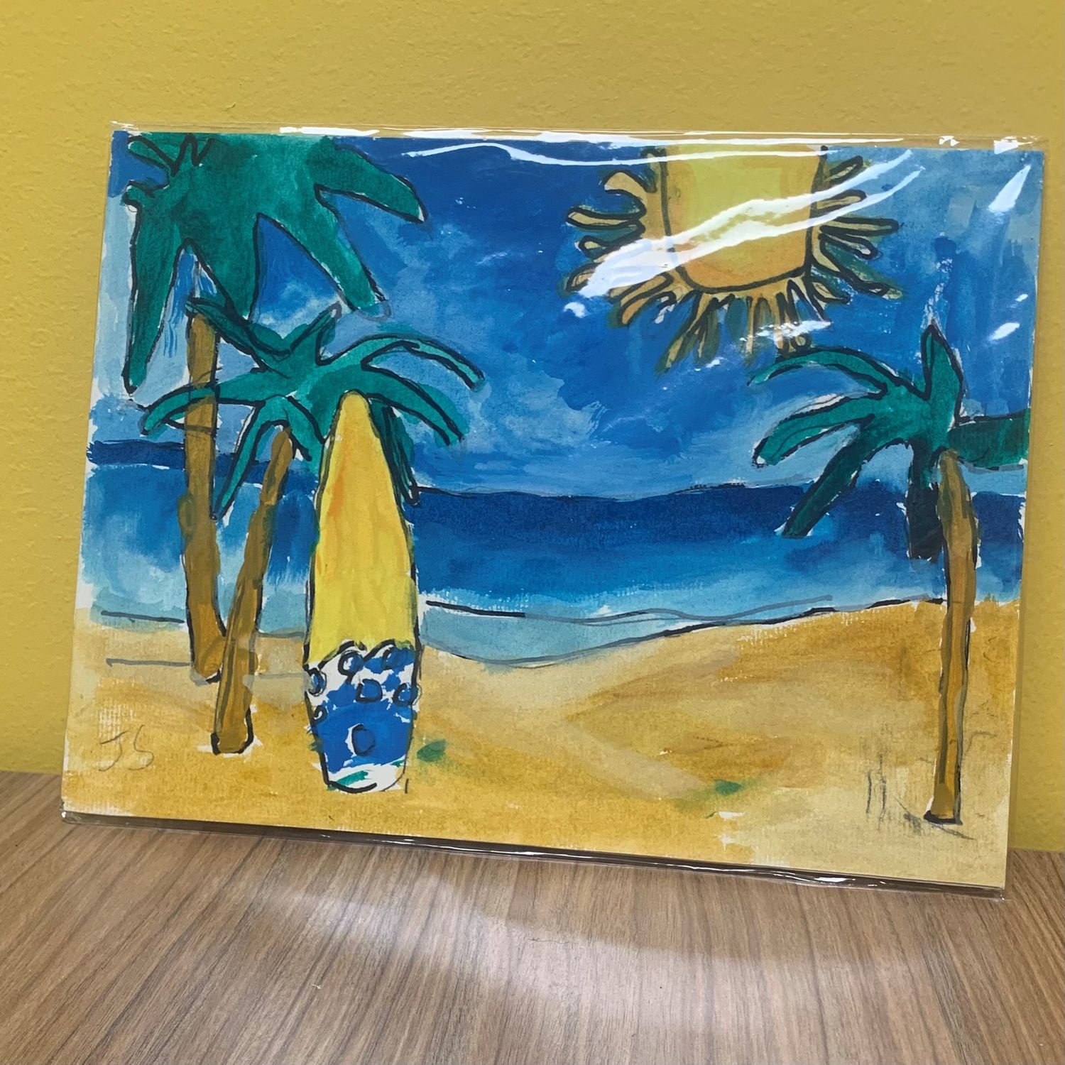 Studio, Beach Day, Work on Paper