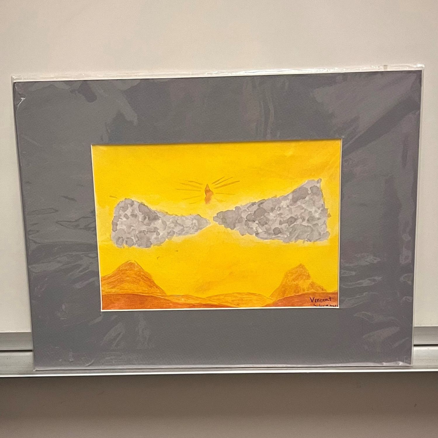 Studio, Looking Into the Sun, Works on paper