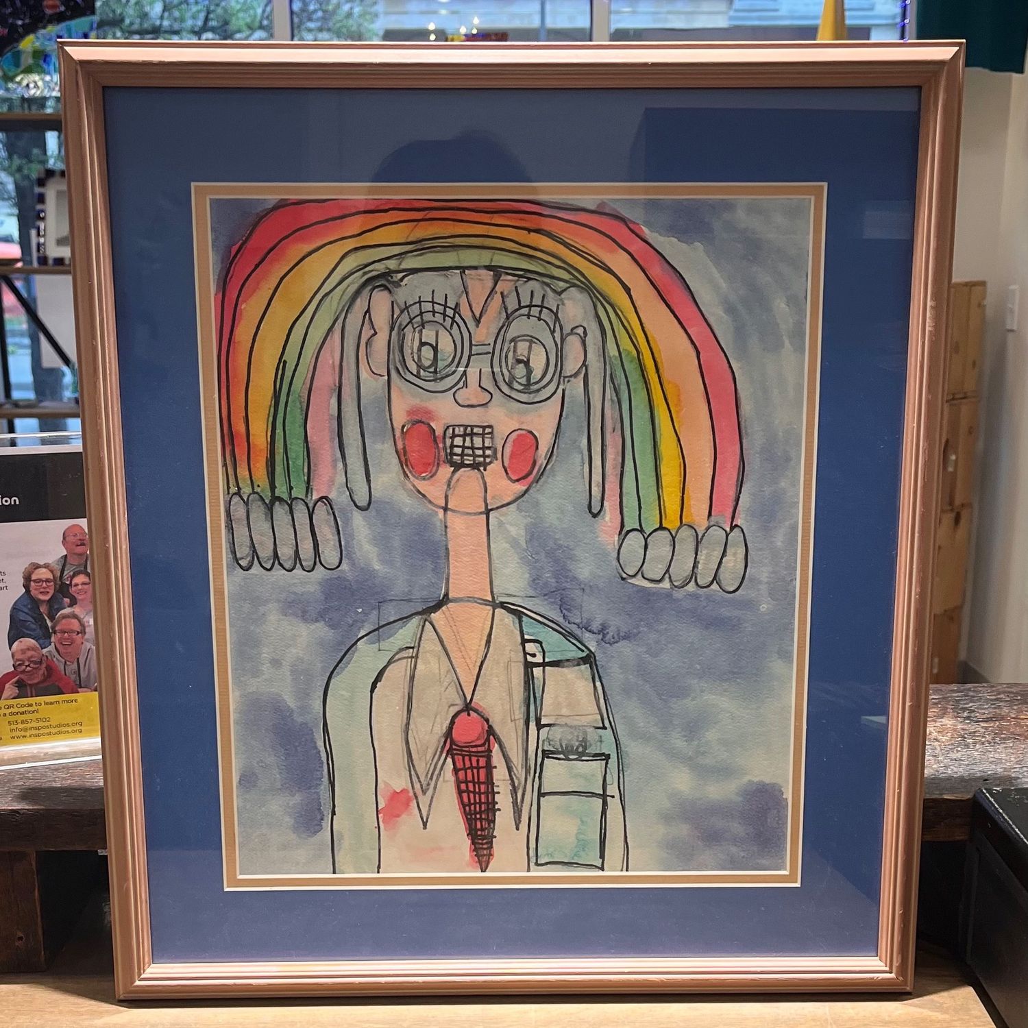 David Campbell, Proud to Be Mayor, Framed work on paper