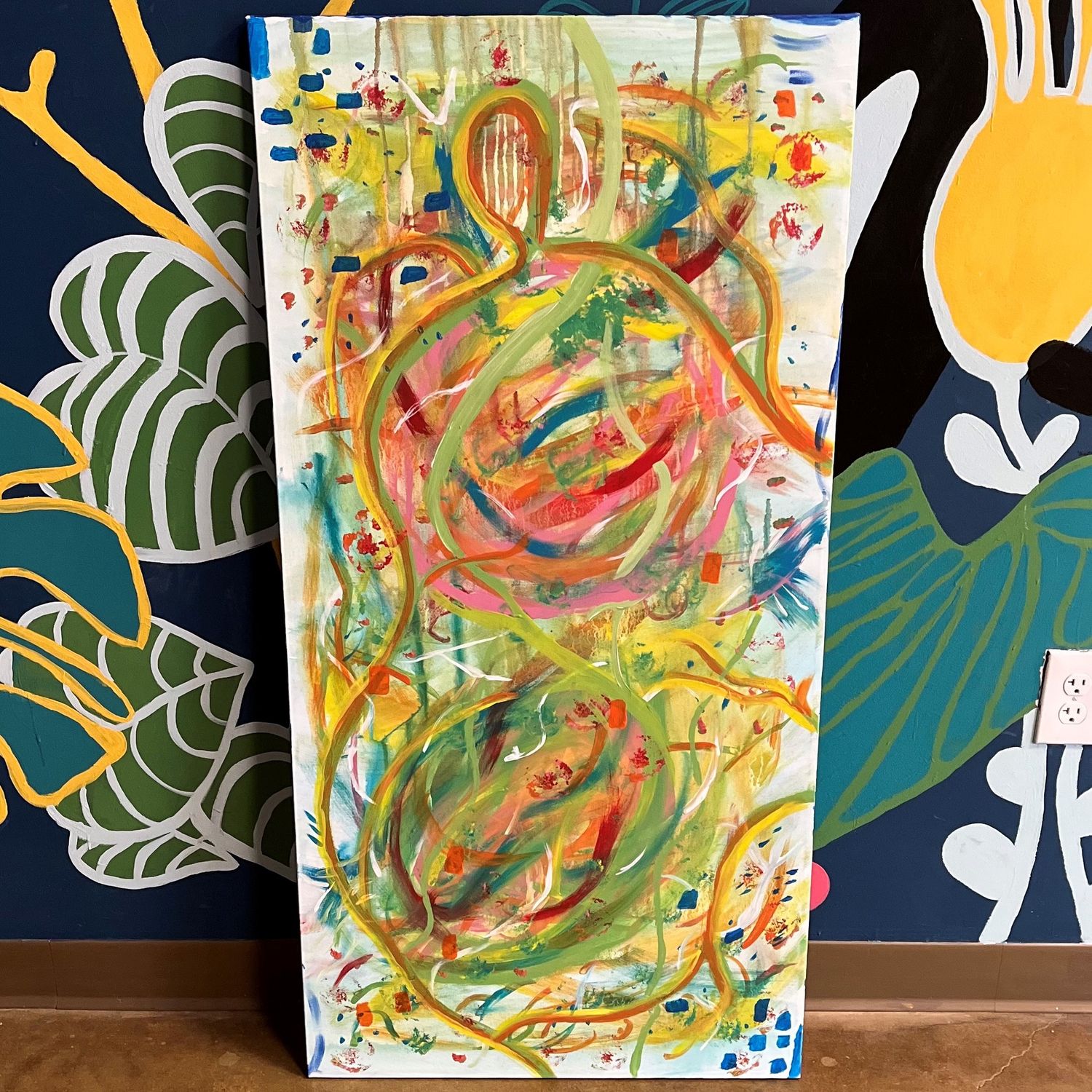 Theresa Allen, &#39;Abstract Aura&#39;, Acrylic on canvas