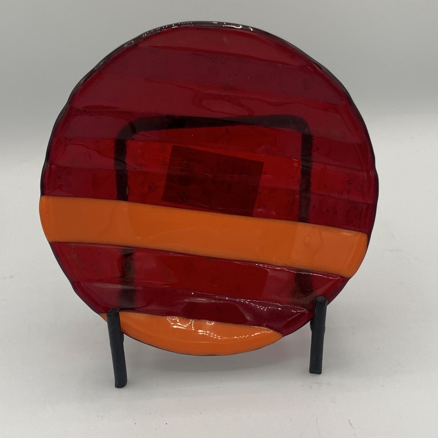 Meredith Bokeno, Halloween Stripes, Round Dish