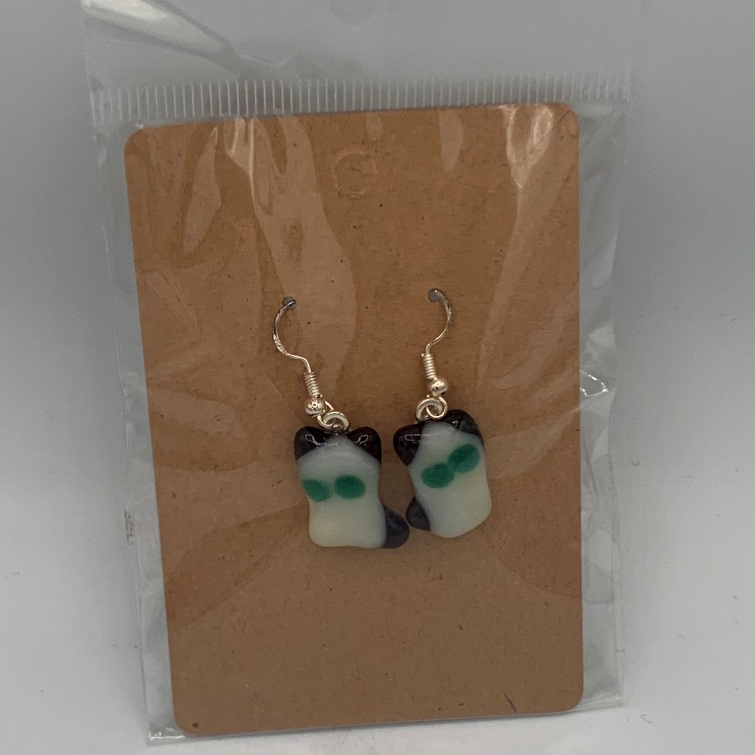 Kara Burgdorf, Green Eyed Ghost, Earrings