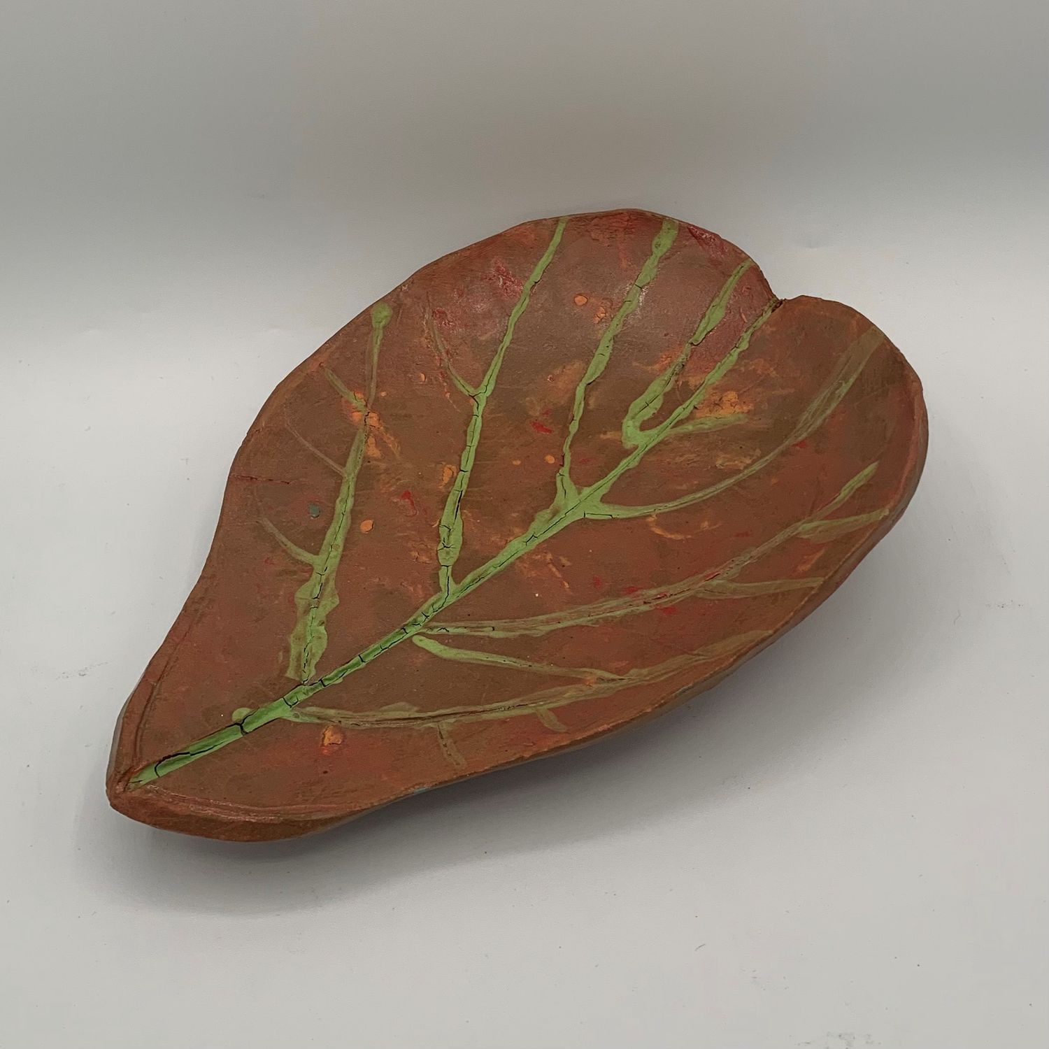 Mallory Miller, Ceramic Dish, Leaf