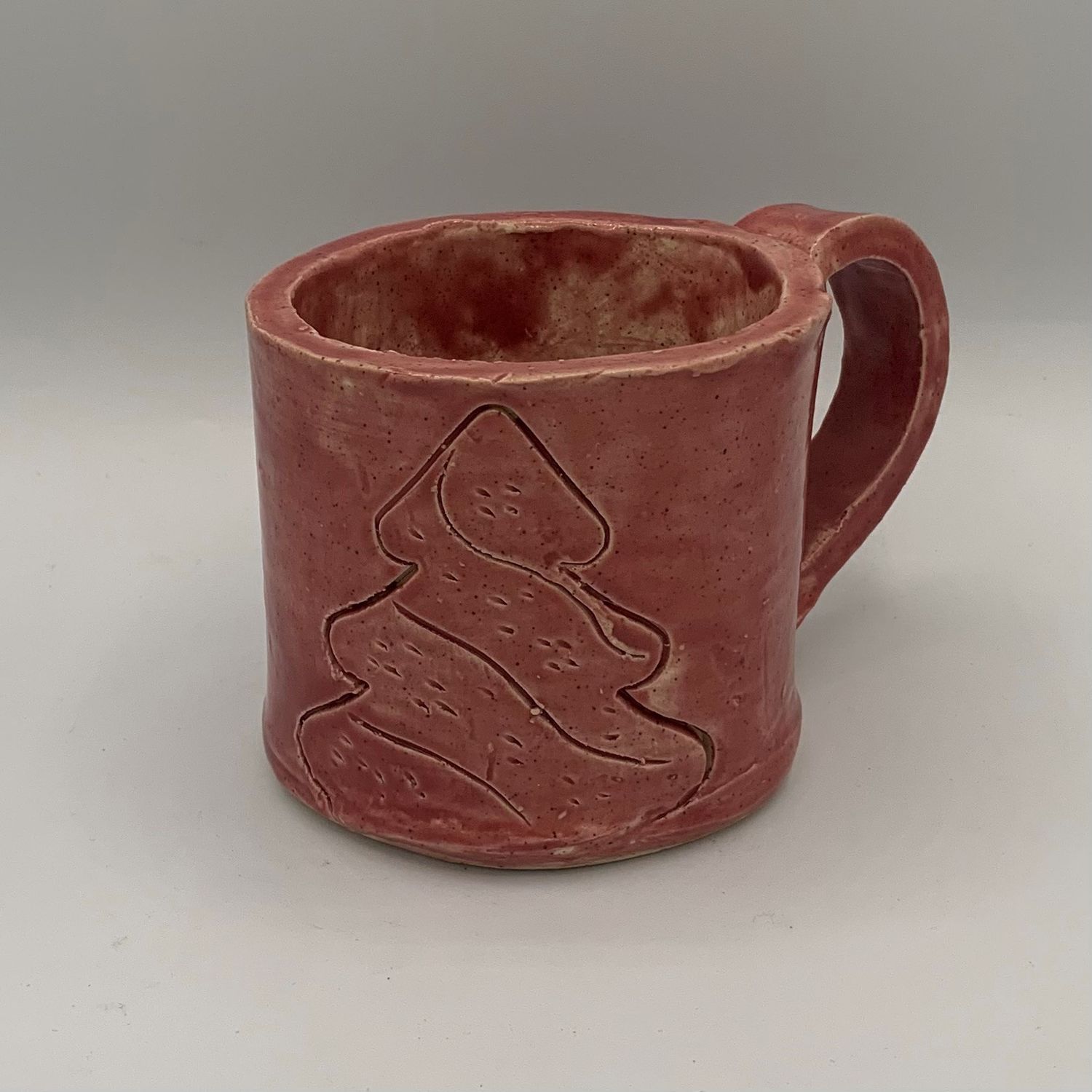 Mallory Miller, Red tree ceramic mug