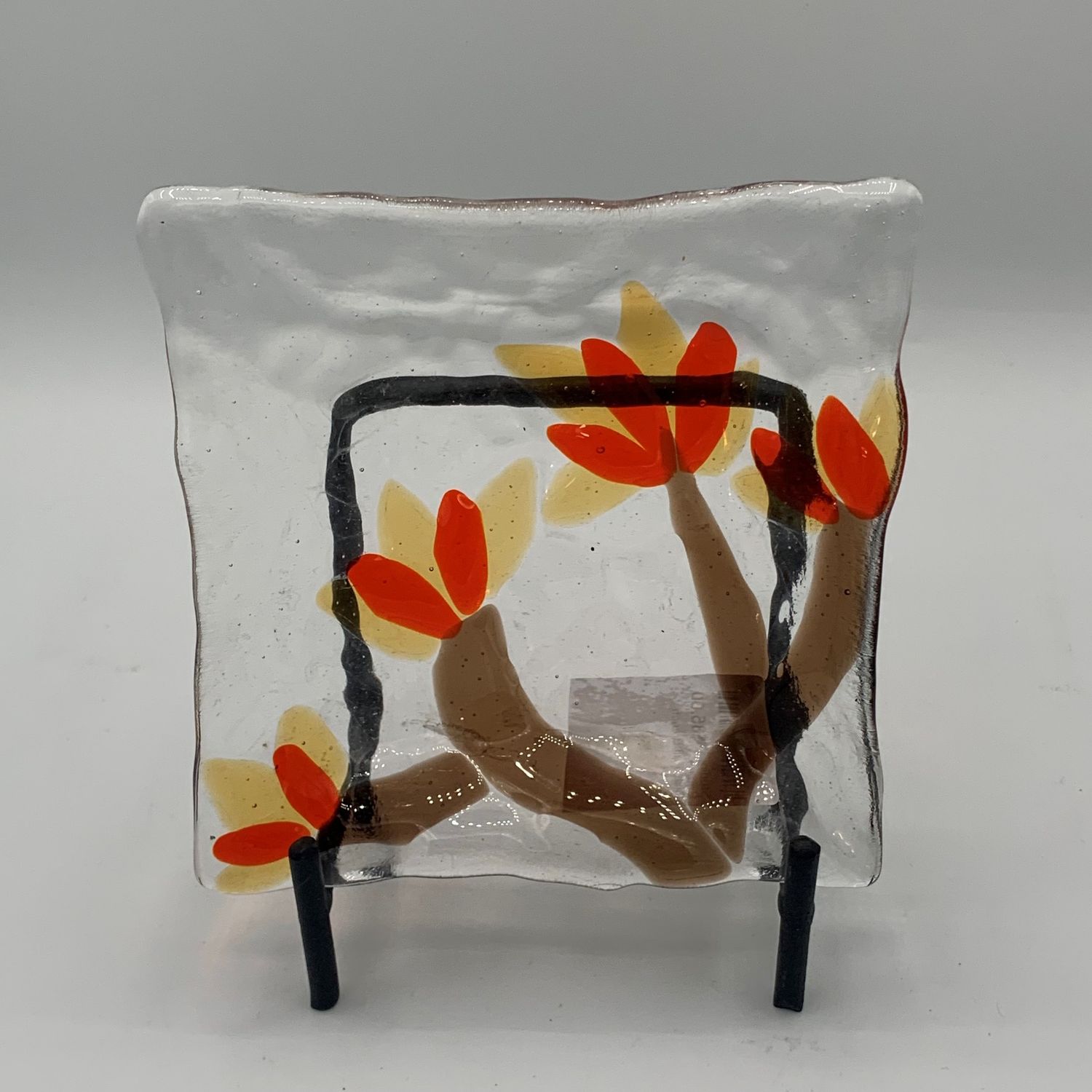 Studio, Square Dish, Fall Branch