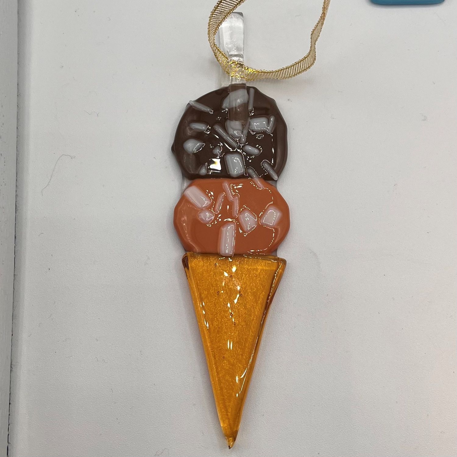 Brett Garrett, Chocolate ice cream glass ornament