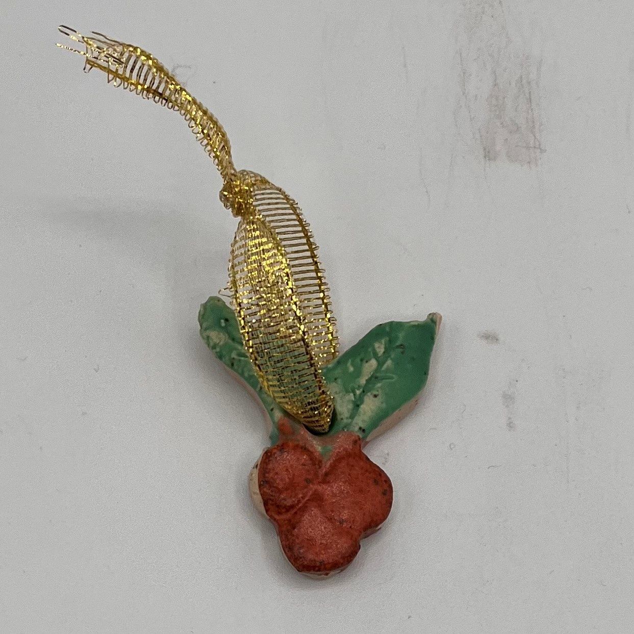Evan Pohlman, Holly berries ceramic ornament