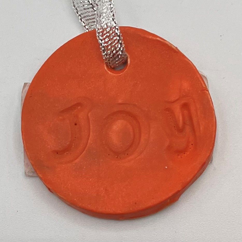 Bobbie Jo Robinson, Ceramic Ornament, Joy