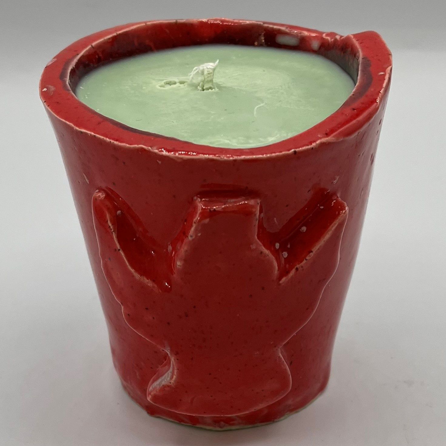 Tammy Mccammon, Red angel ceramic candle
