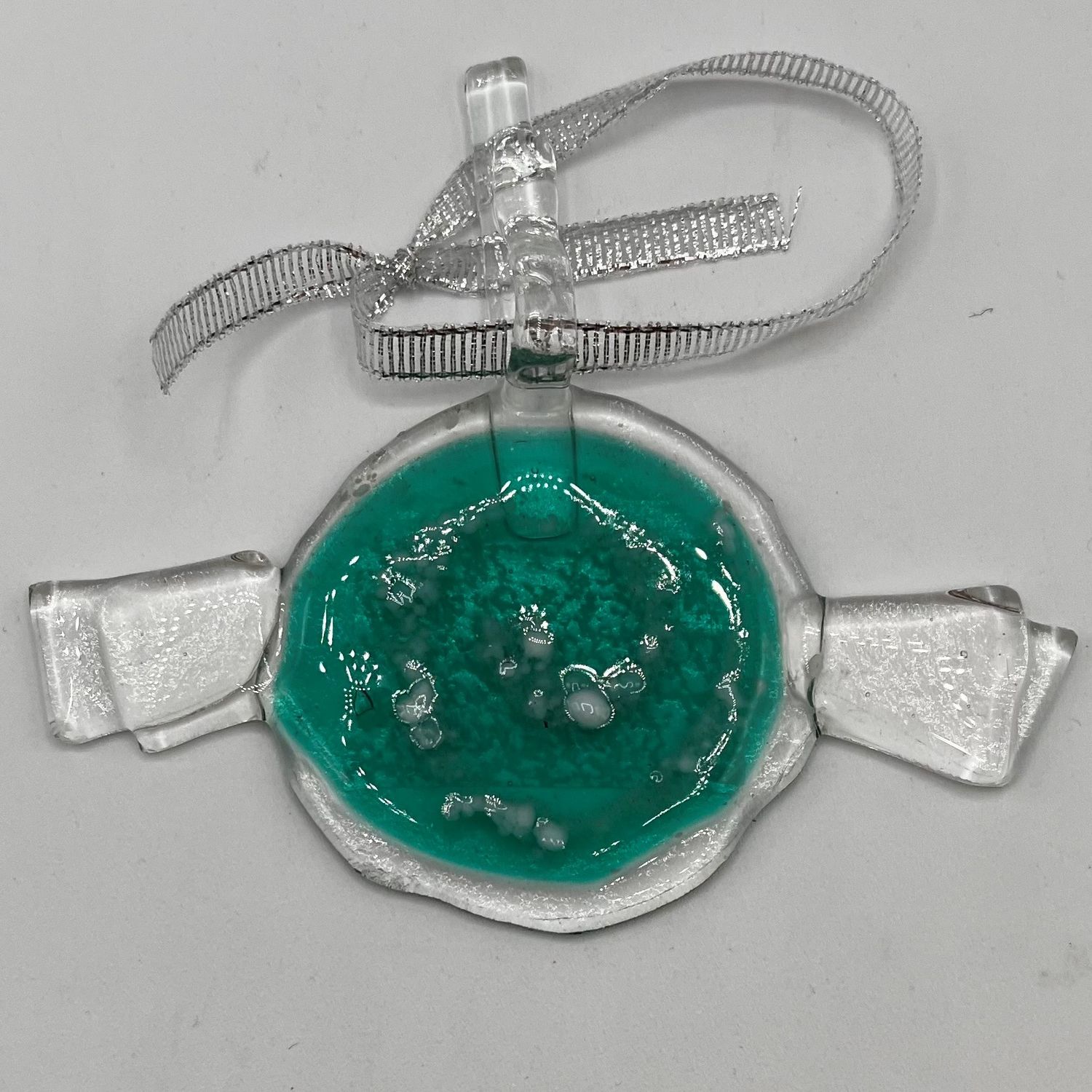 David Smyth, Teal candy glass ornament