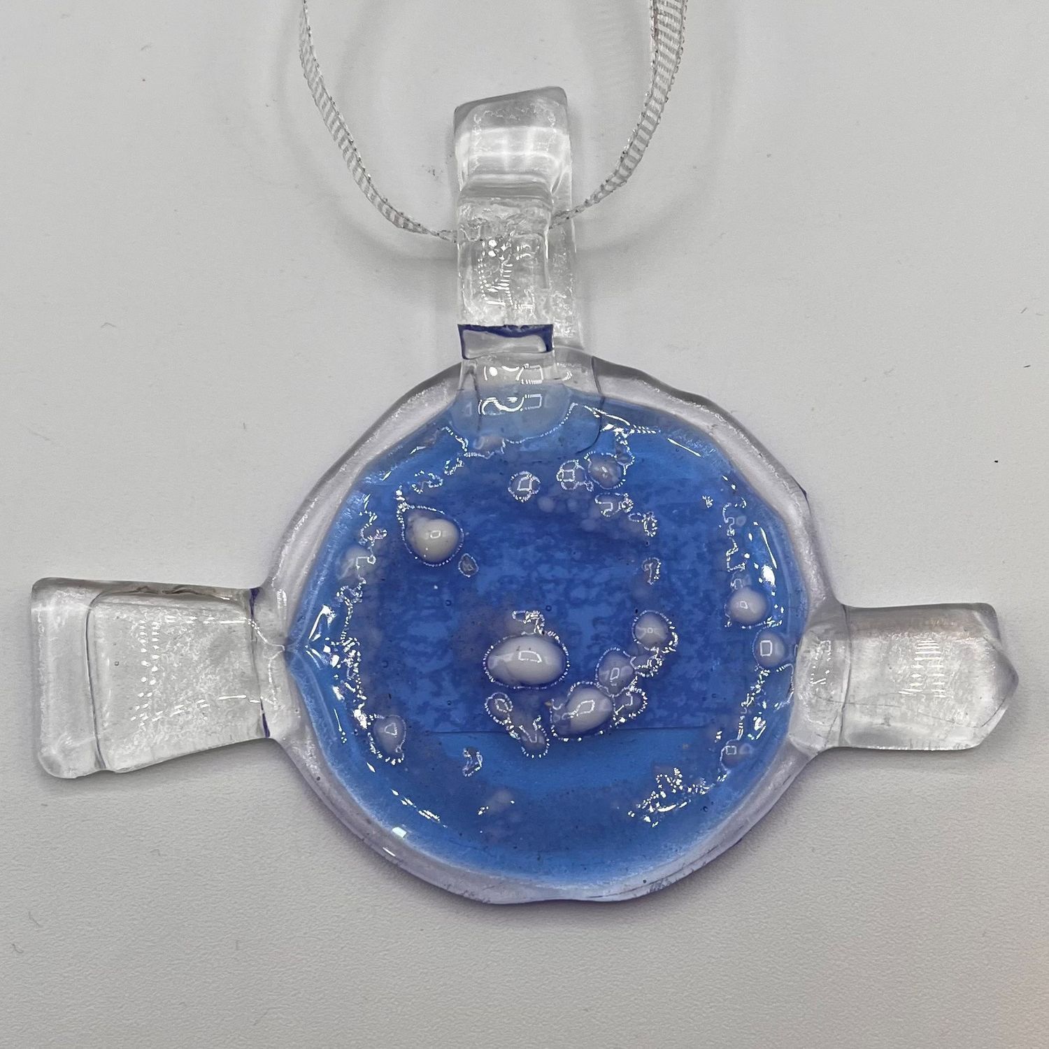 David Smyth, Blue candy glass ornament