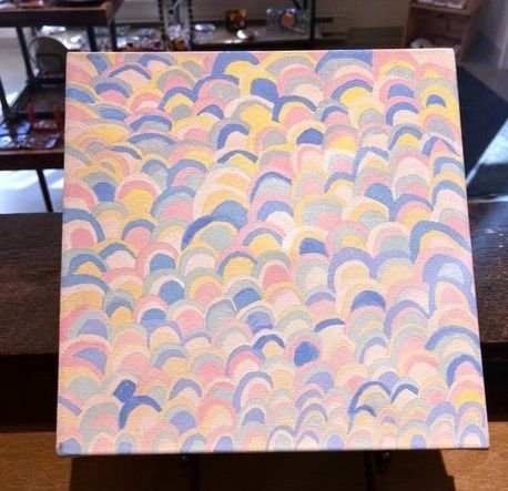 Allison Davis, Winter Rainbows, Acrylic on canvas