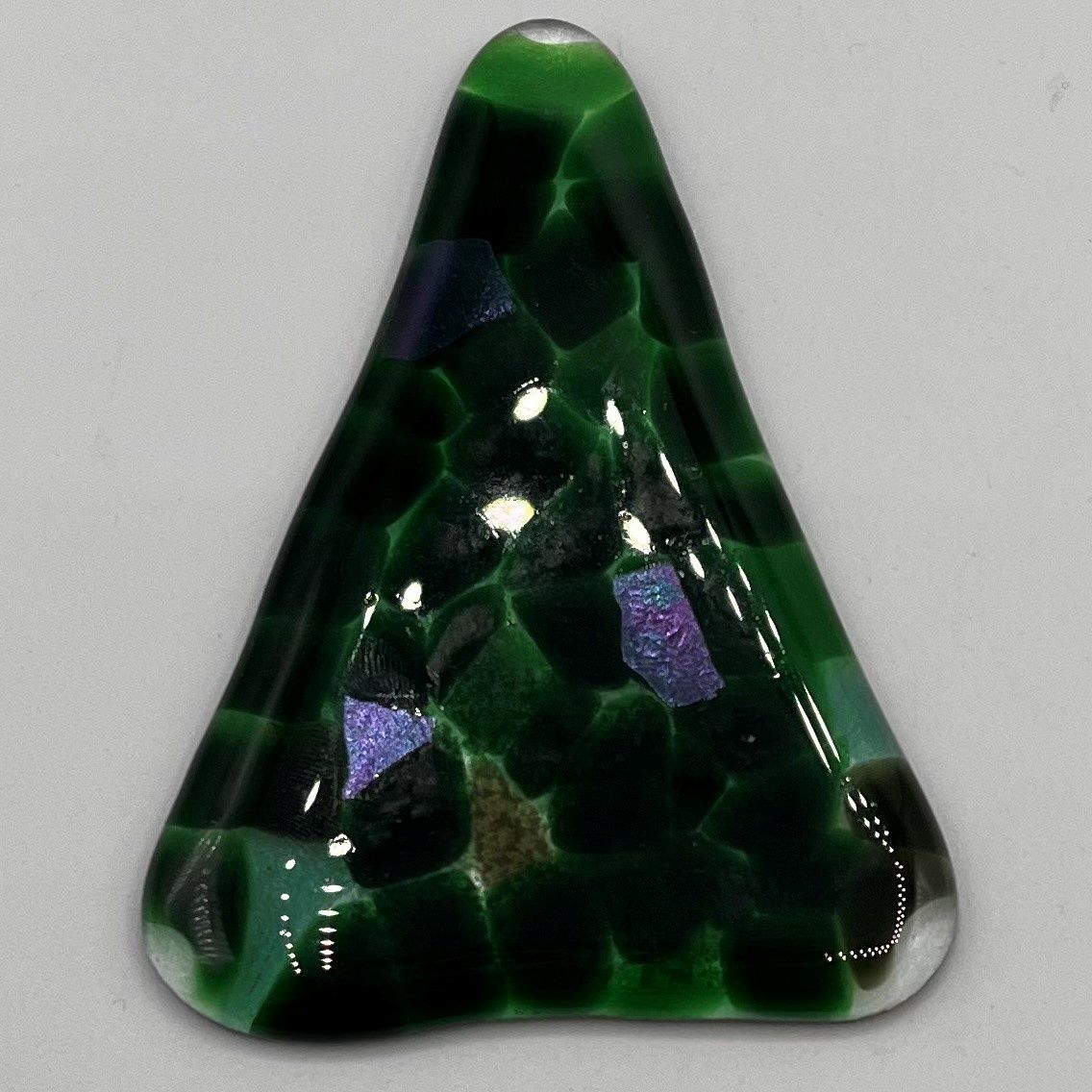Brett Garrett, Glass Tree, Dark Green