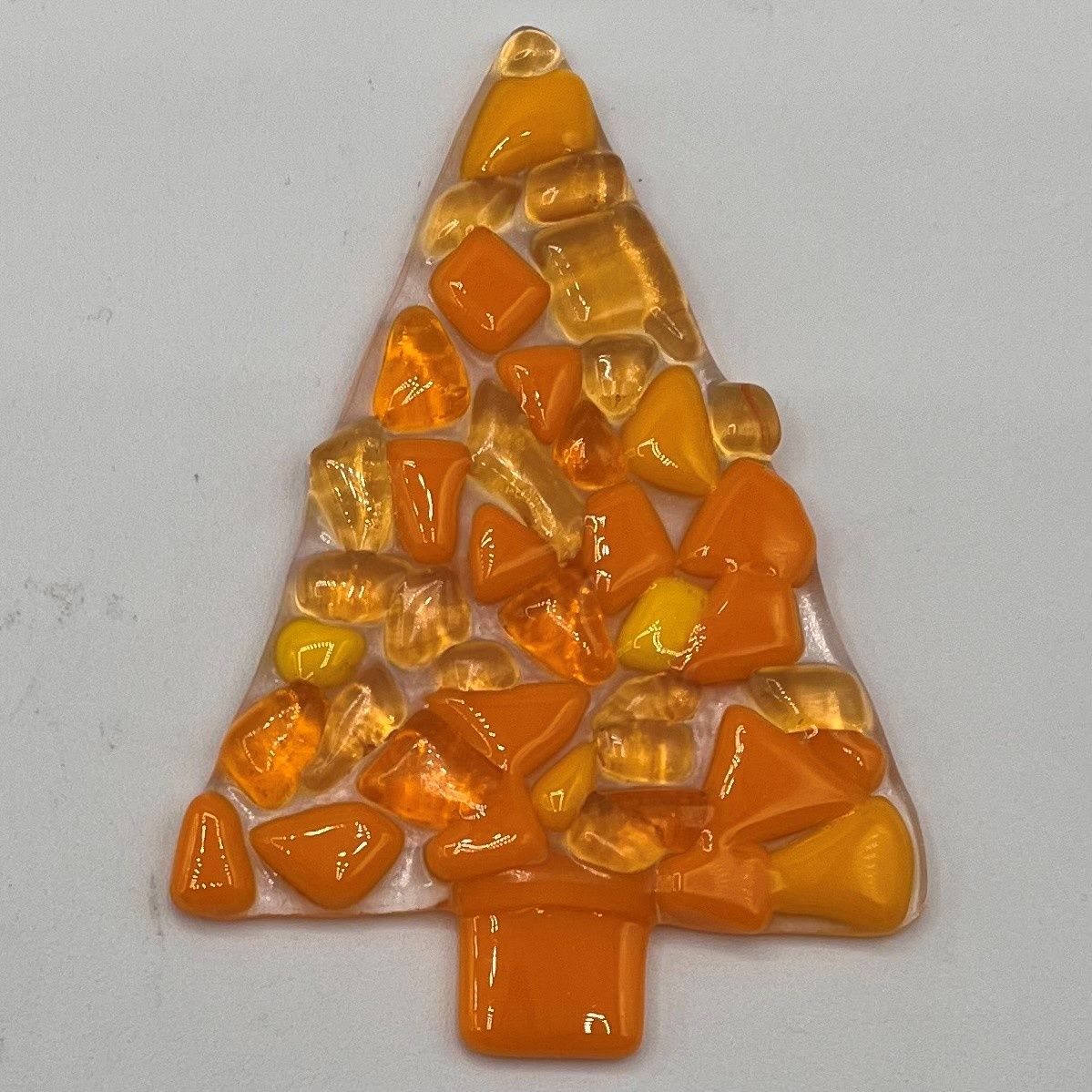 Mark Hodge, Glass Tree, Orange