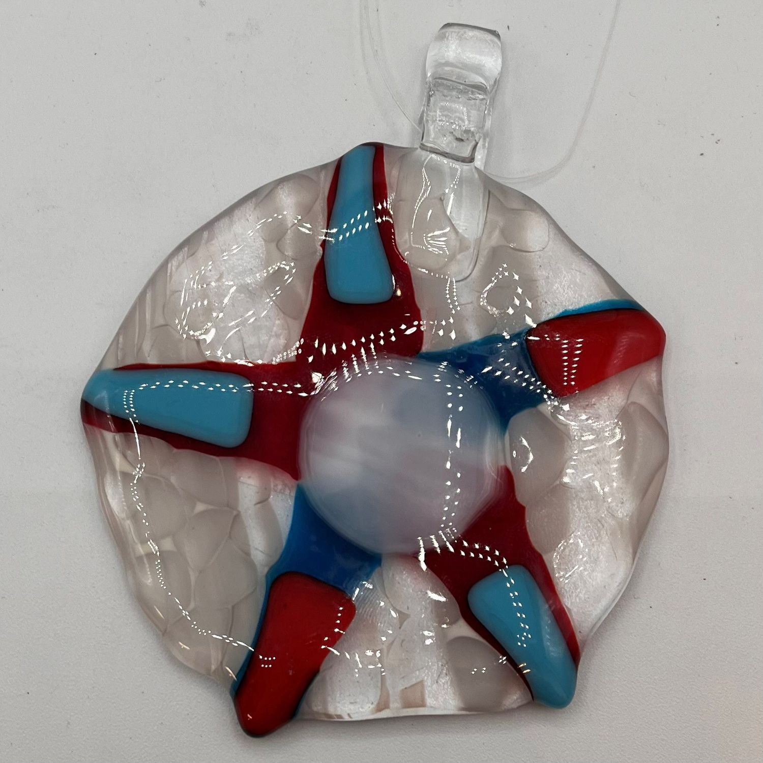 Studio, Sun Catcher, Red/White/Blue Star