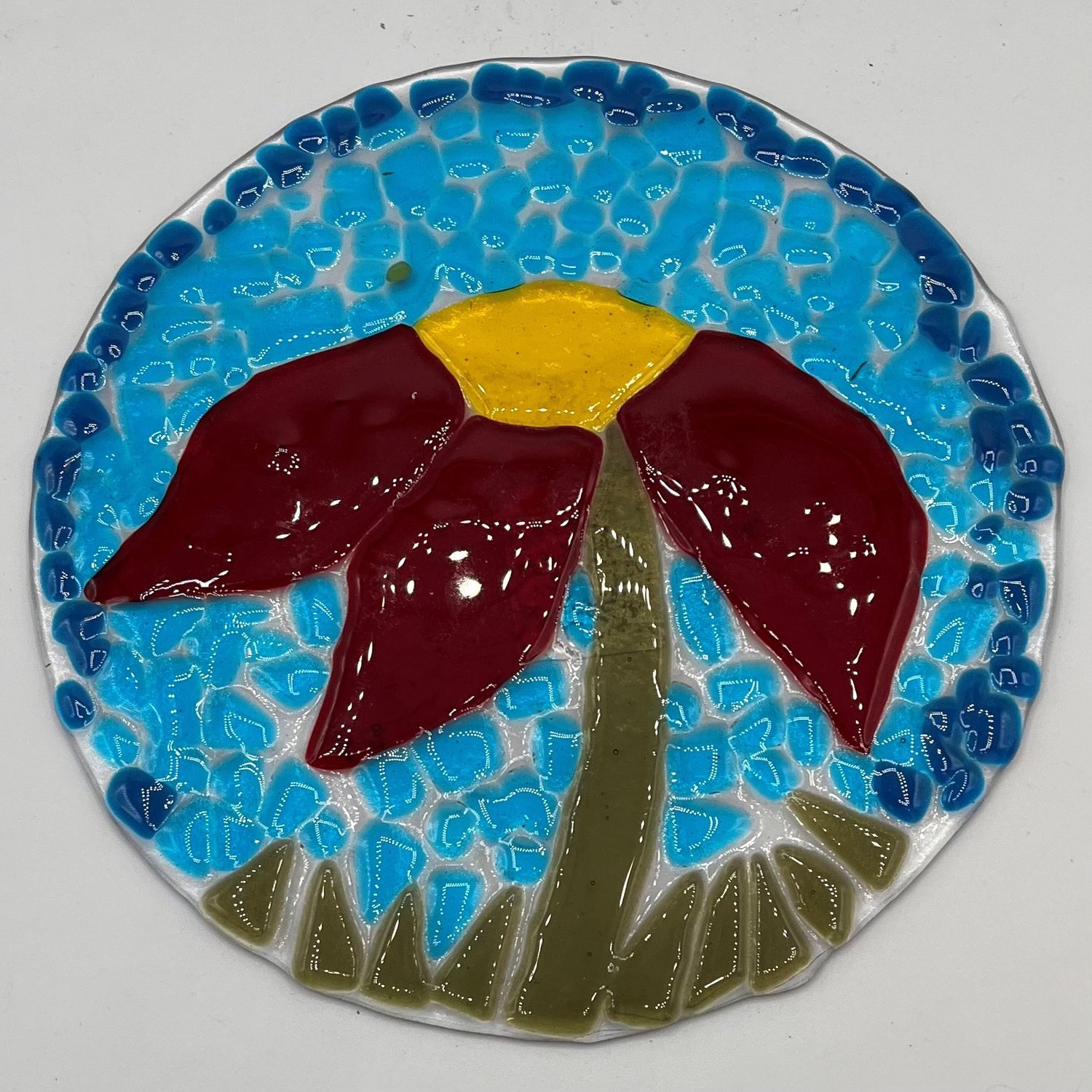 Studio, Glass In Stand, Flower