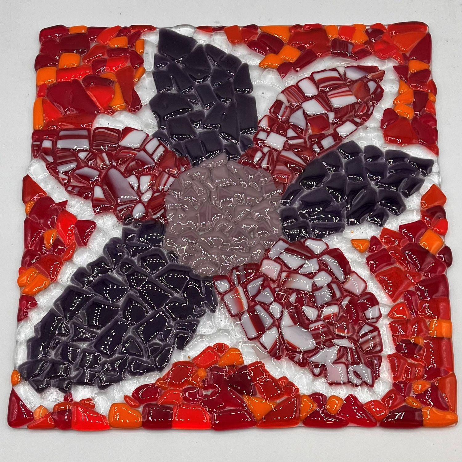 Ashley Ritter, Big Flower, Glass Stand Piece