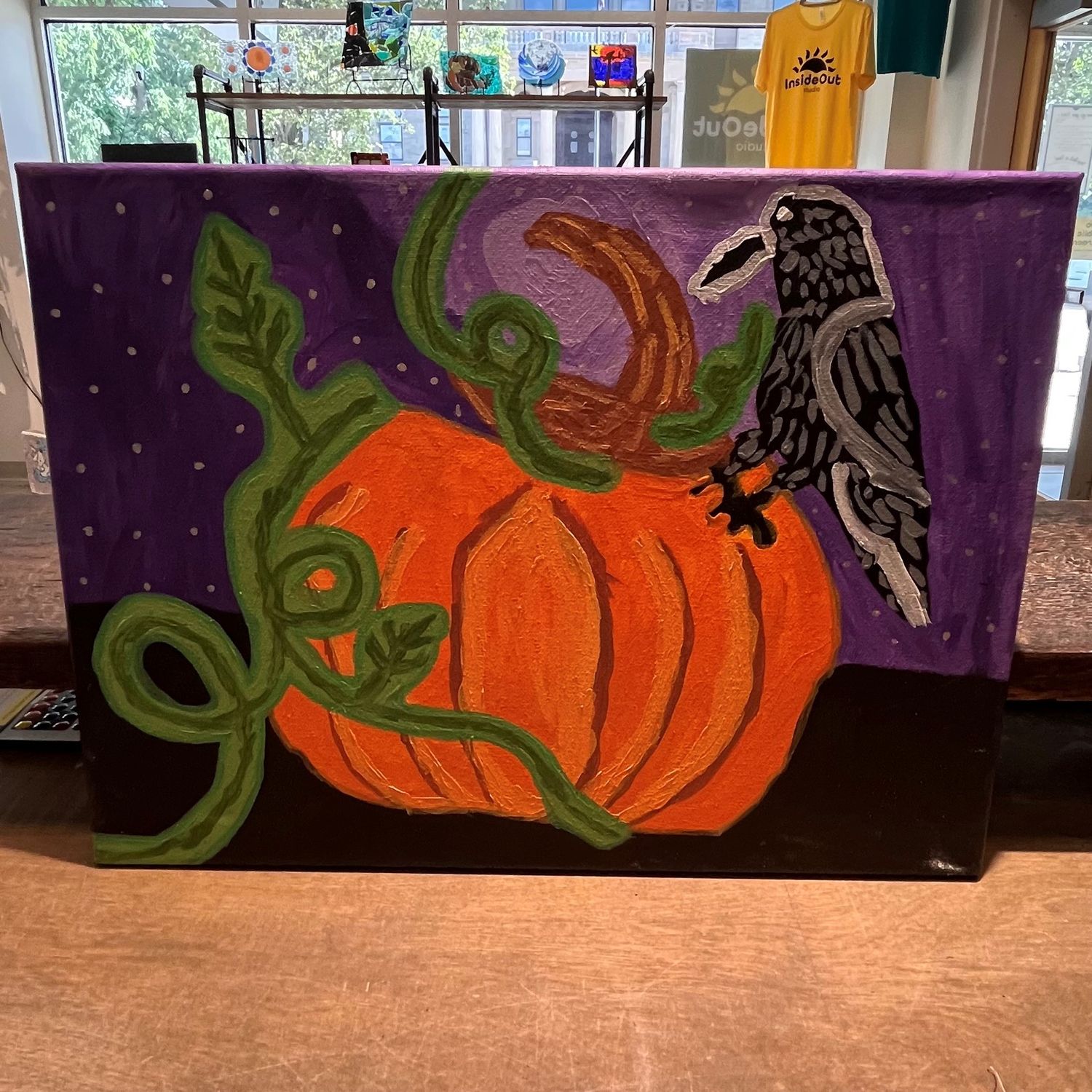 Ashley Ritter, Acrylic On Canvas, &#39;The Call of Fall&#39;
