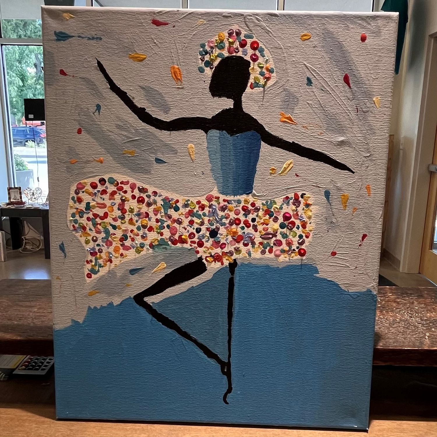 Sarah Alward, Acrylic On Canvas, &#39;Tiny Dancer&#39;