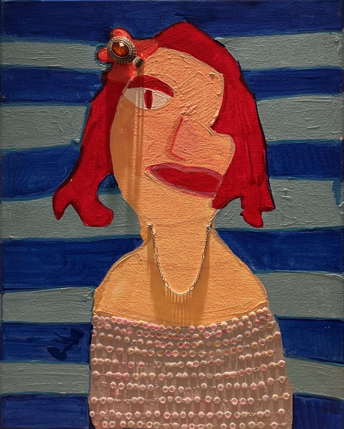 Beth Shaw, &#39;Tracy&#39;, Acrylic on canvas