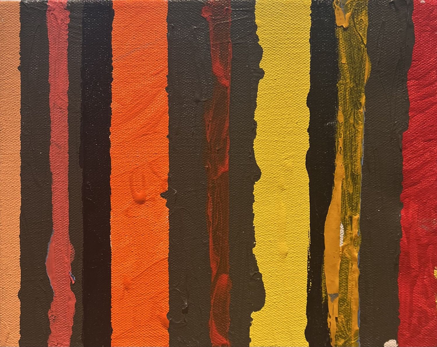 Samantha Pitts, Acrylic on Canvas, &#39;Lines&#39;
