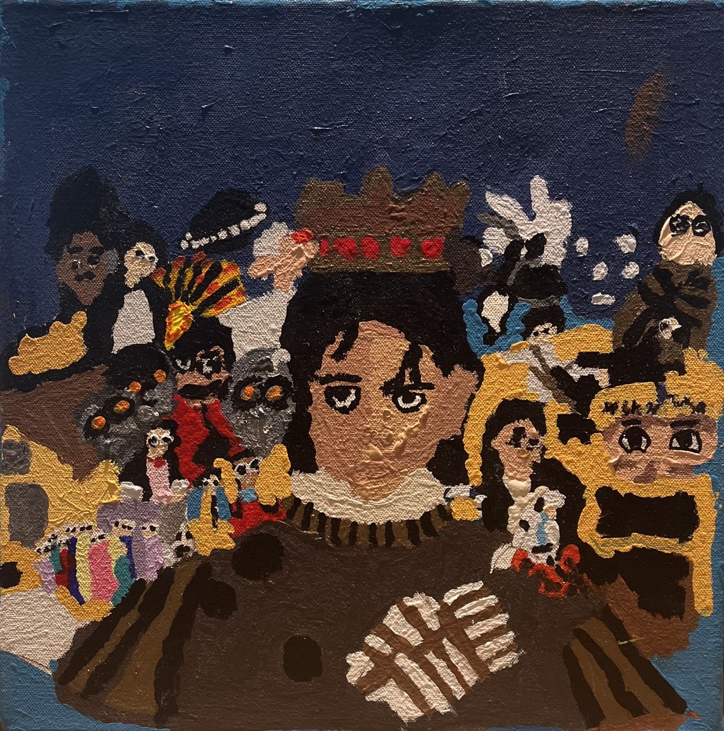 Cassie Sullivan, Acrylic on Canvas, &#39;Dangerous&#39;