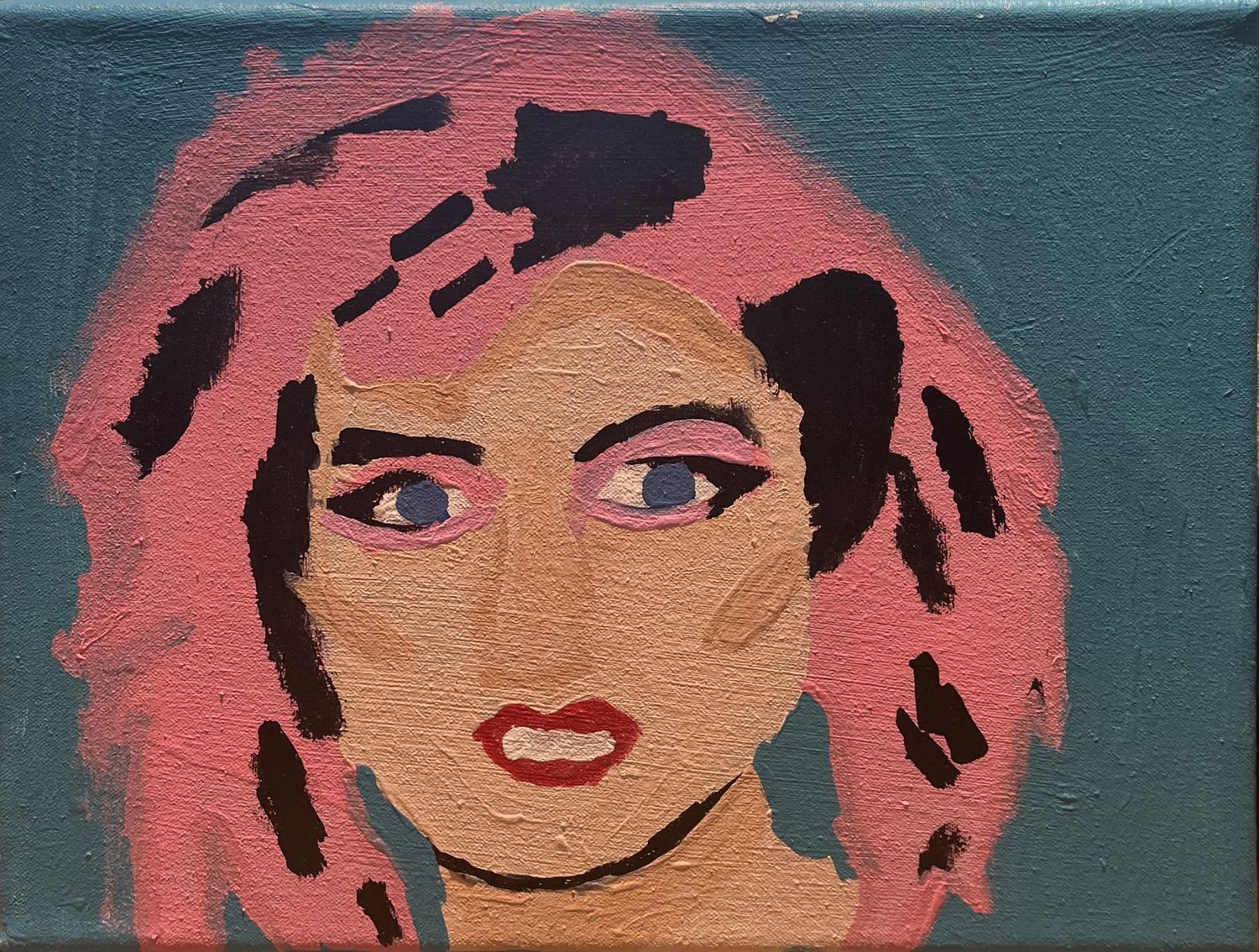 Kathryn Feldmann, Acrylic on Canvas, &#39;Debbie Harry&#39;