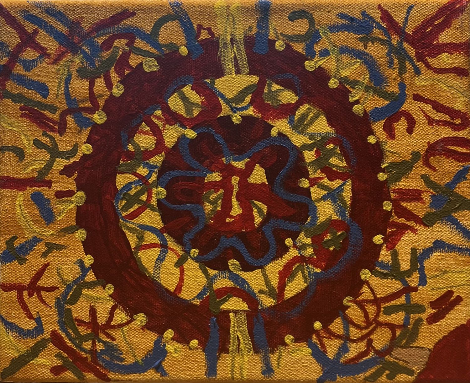 Sarah Alward, Acrylic on Canvas, &#39;Moving Target&#39;