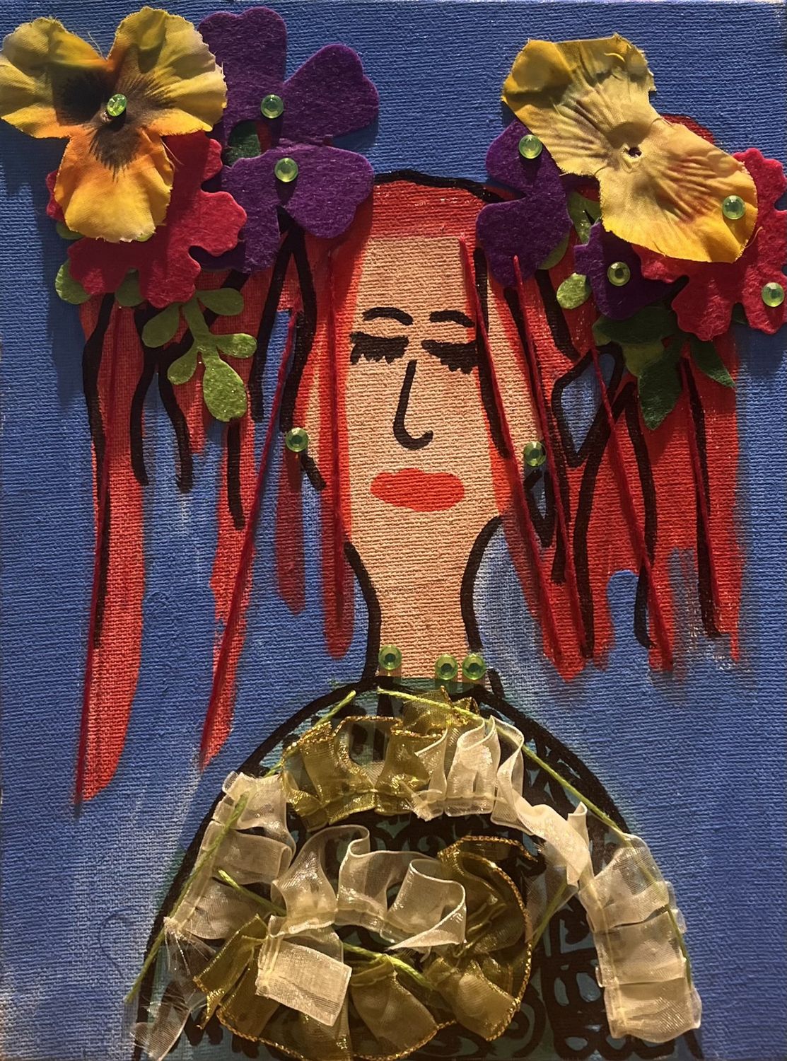 Beth Shaw, Acrylic on Canvas, &#39;Kiko&#39;