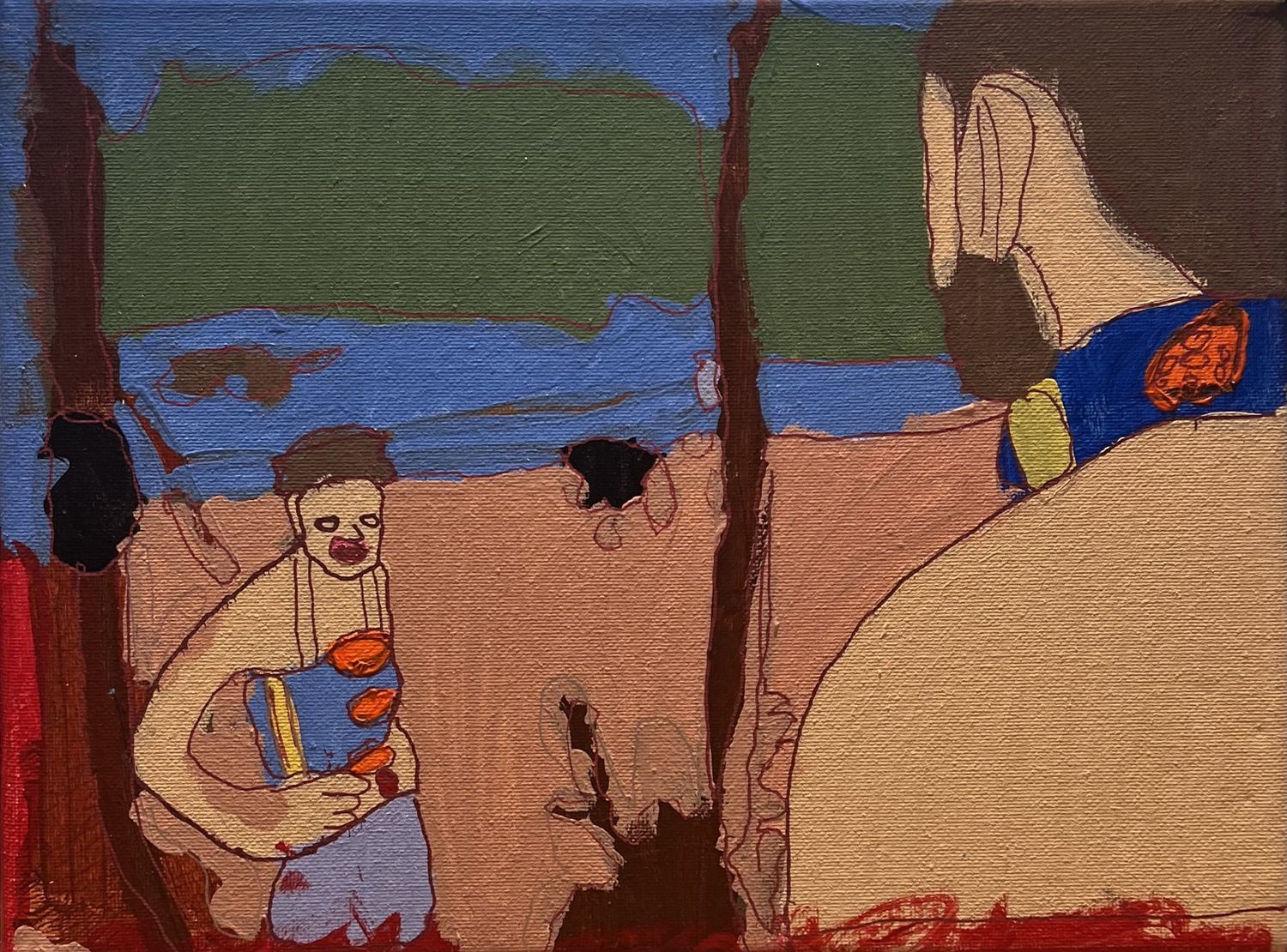 Erin Williams, Acrylic on Canvas, &#39;Survivor The Austrian&#39;
