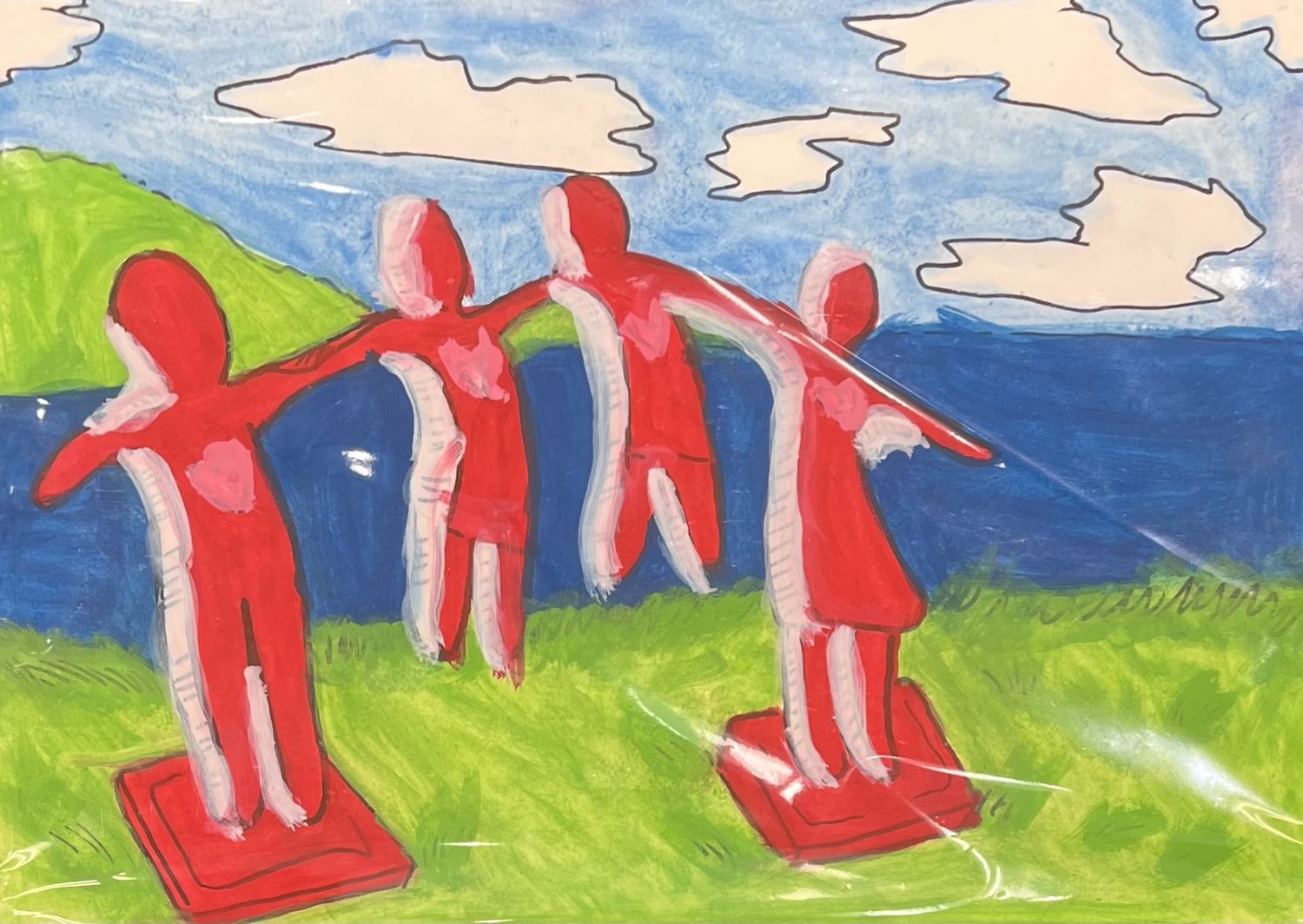 Ashley Ritter, Work on Paper, &#39;Hamiltonian Love&#39;
