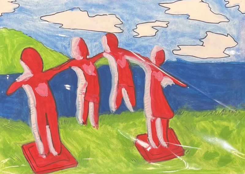Ashley Ritter, Work on Paper, &#39;Hamiltonian Love&#39;