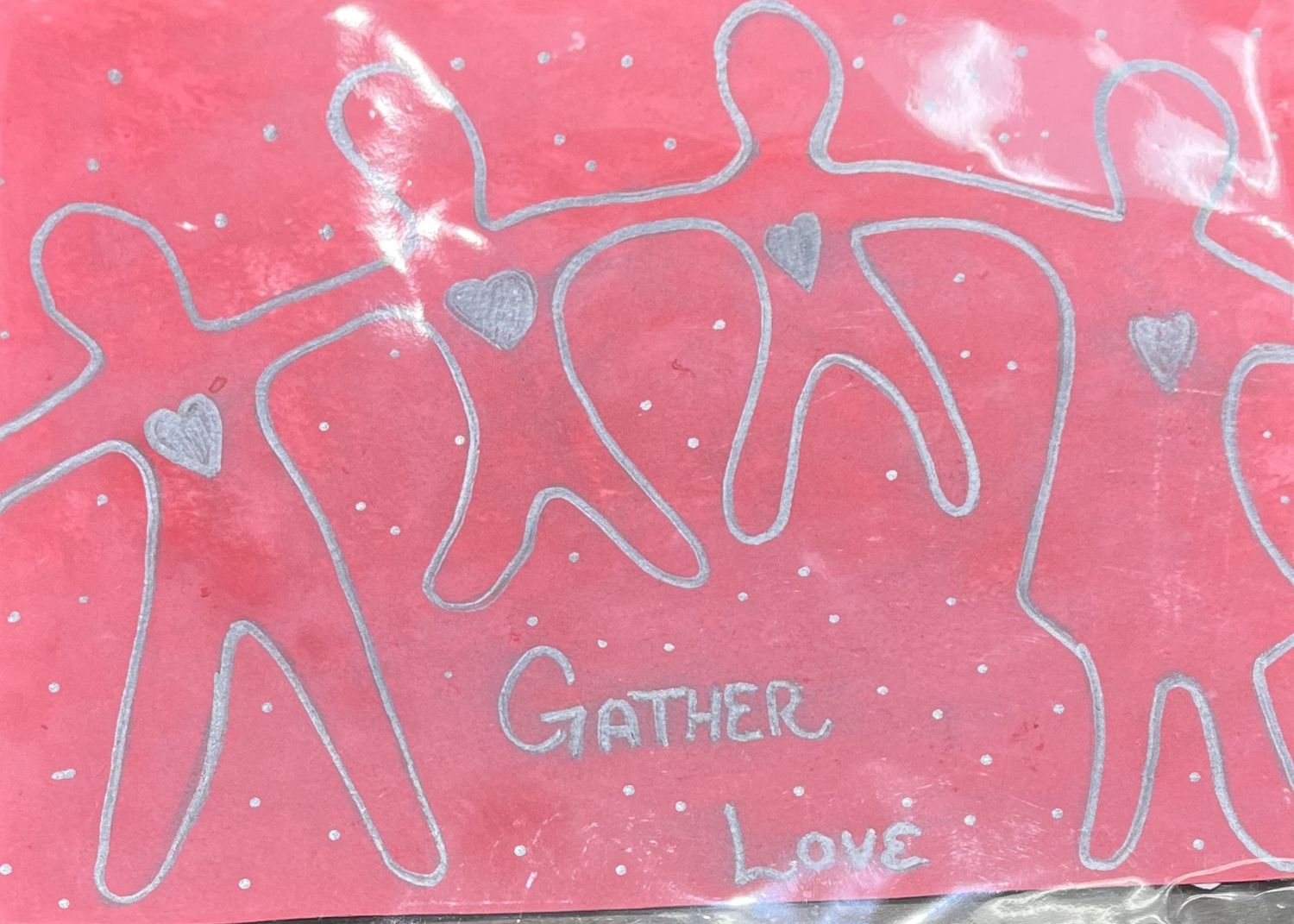 Alphonso Rowe, Work on Paper, &#39;Gather Love&#39;