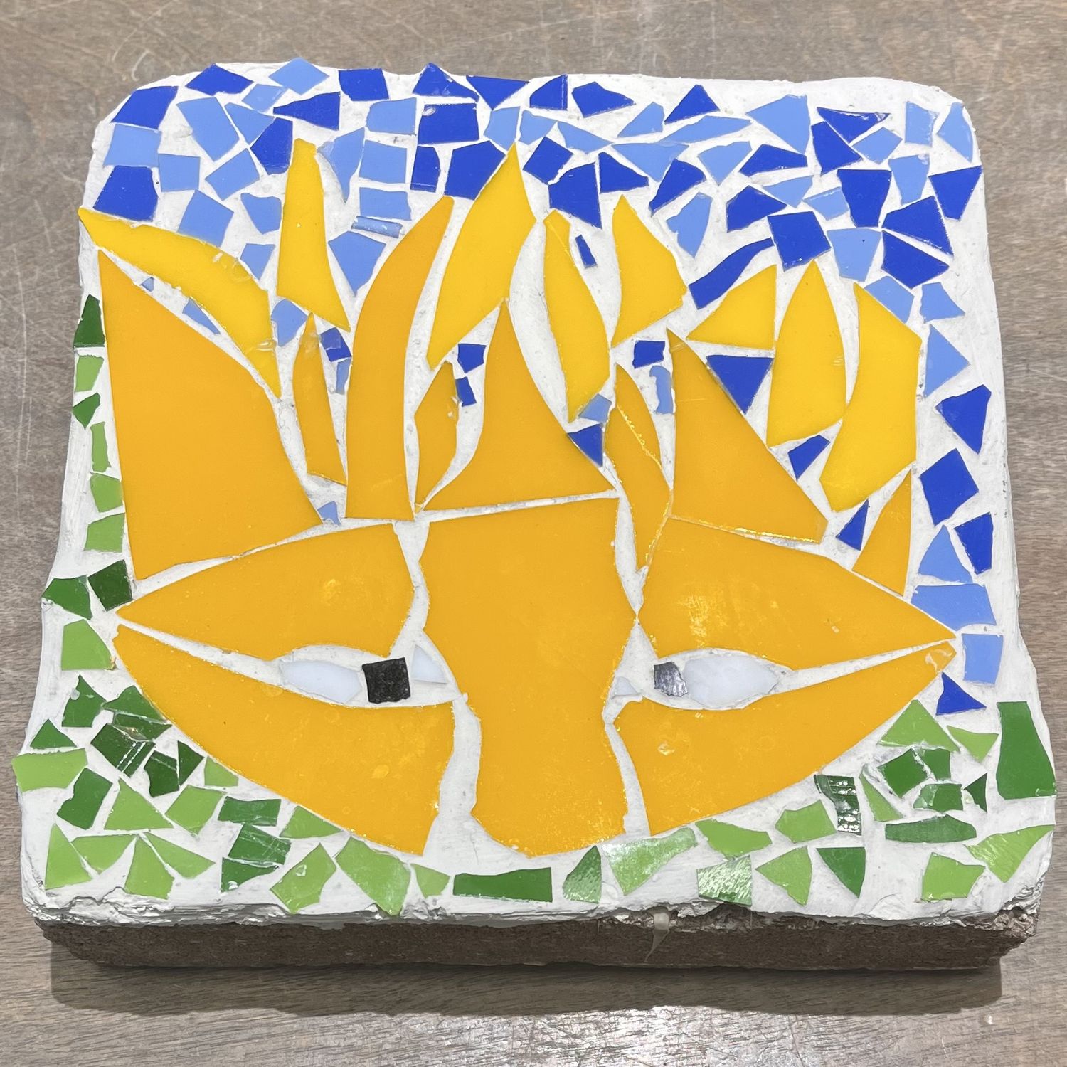 Evan Pohlman, Yellow creature mosaic