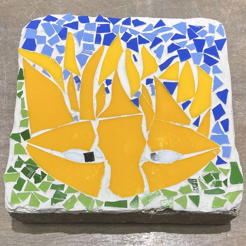 Evan Pohlman, Yellow creature mosaic