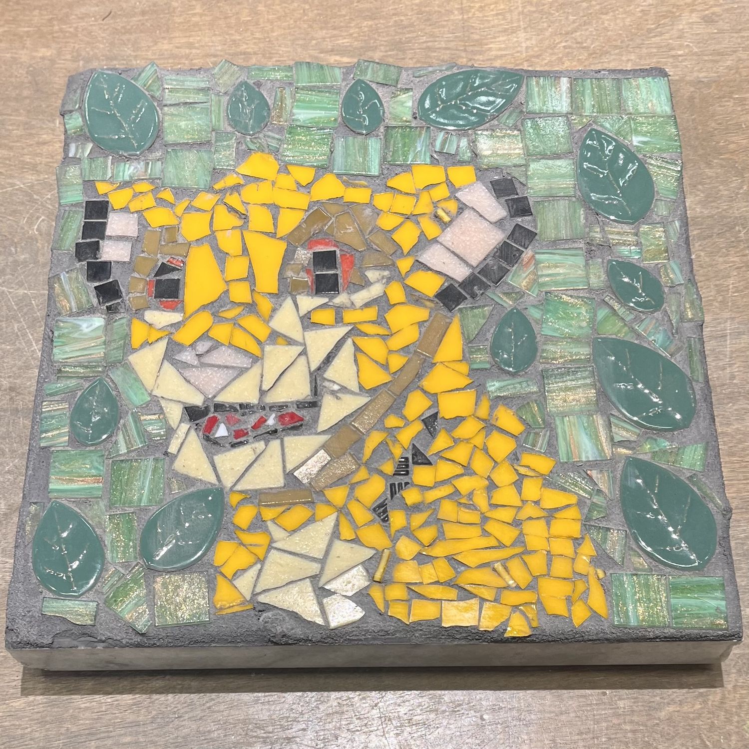 Andrea Walker, Little lion garden stone