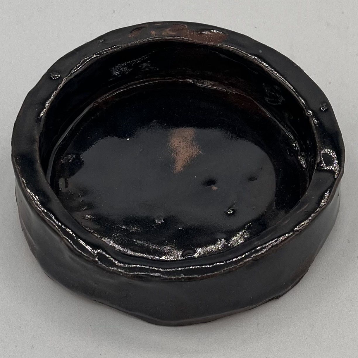 Christina Hanes, Ceramic Bowl, Small and Black Design