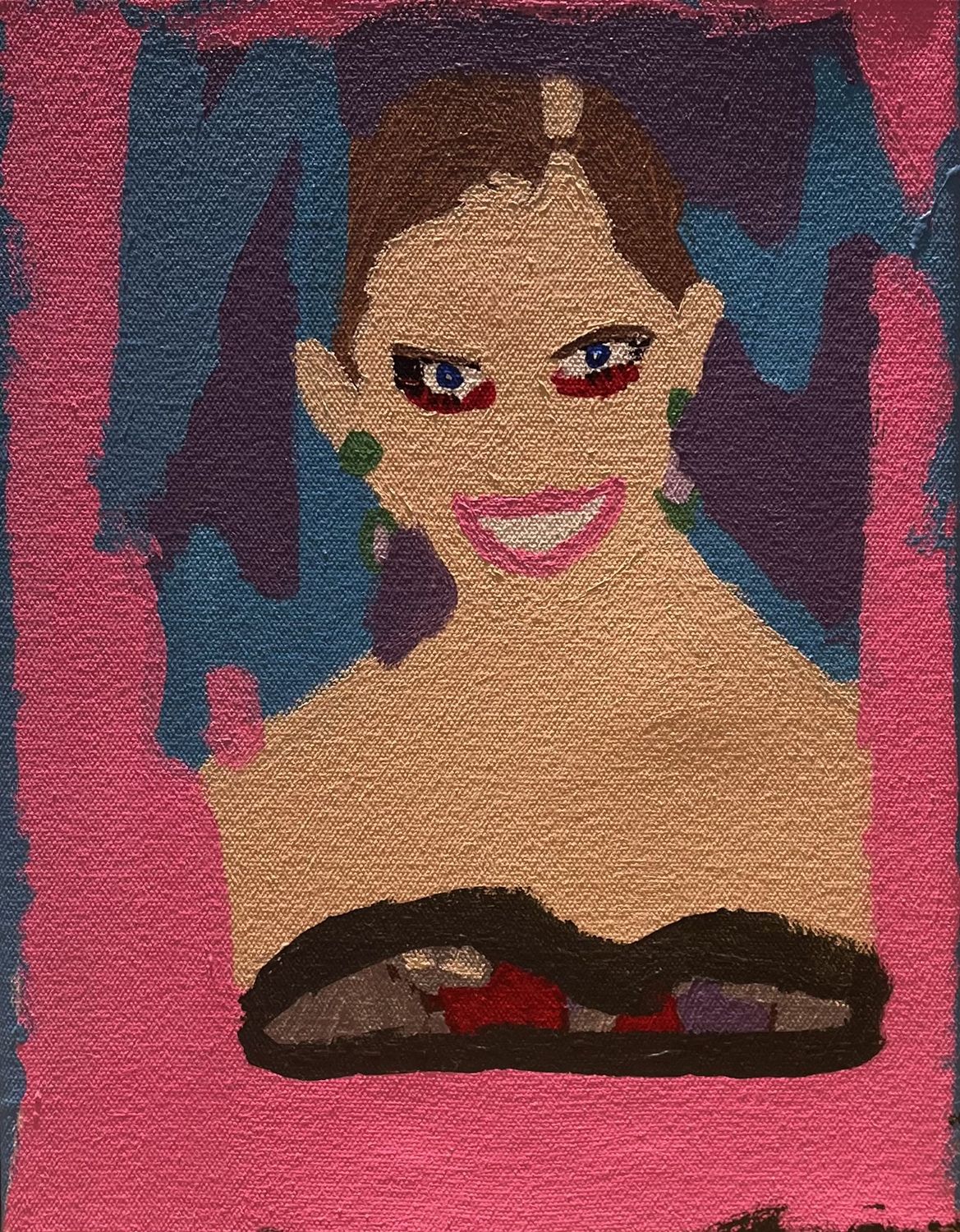 Erin Williams, Acrylic on Canvas, &#39;Allison Williams&#39;