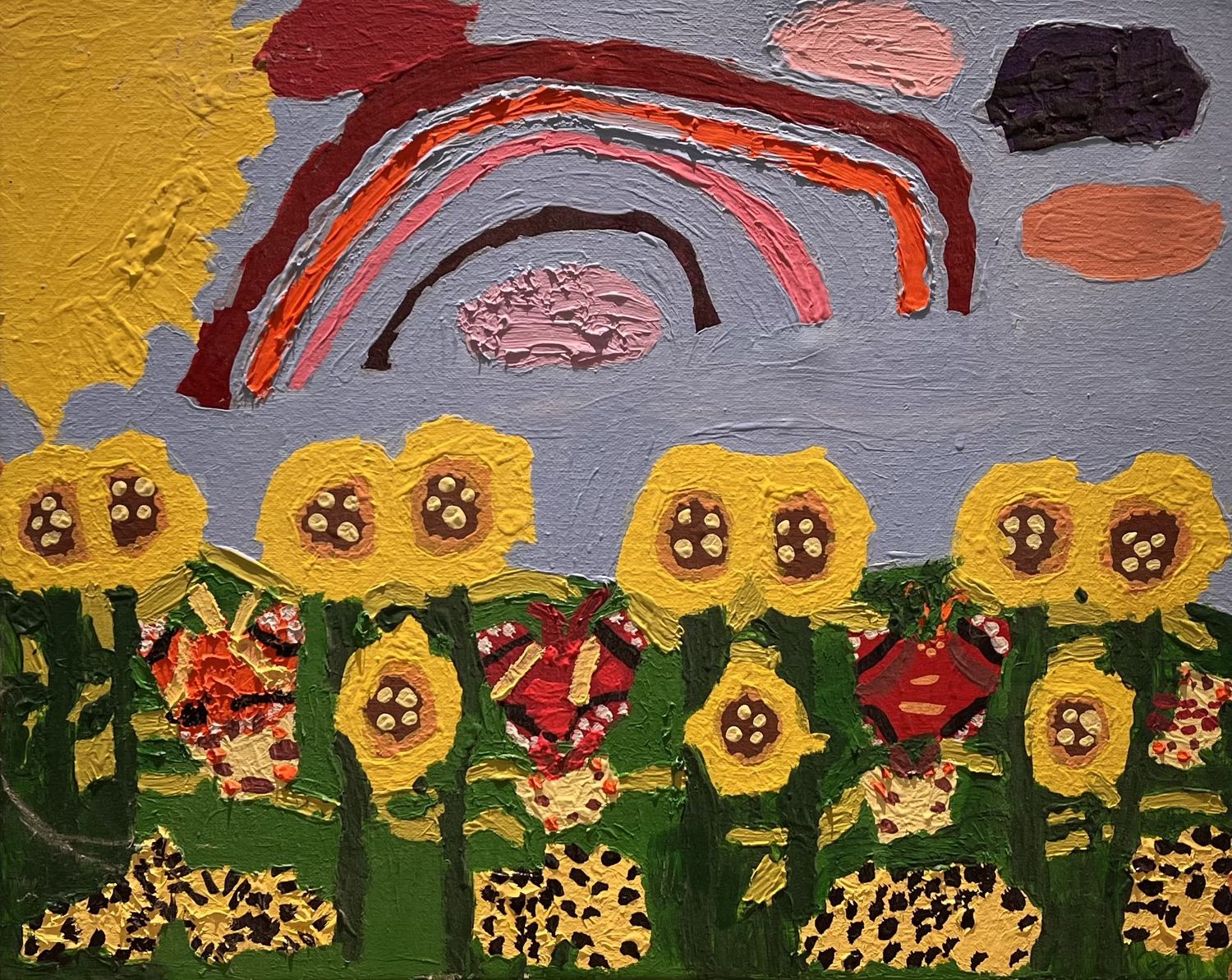 Cassie Sullivan, Acrylic on Canvas, &#39;Sunflower Dreams&#39;