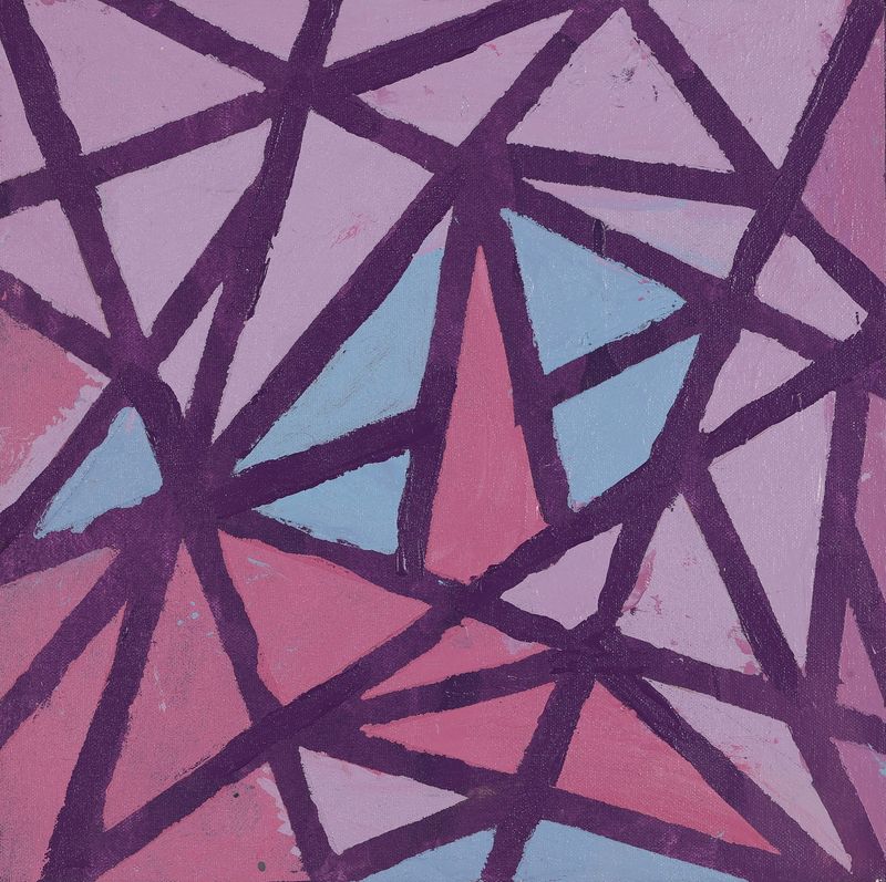 Erin Betz, Soft Triangles, Custom Print