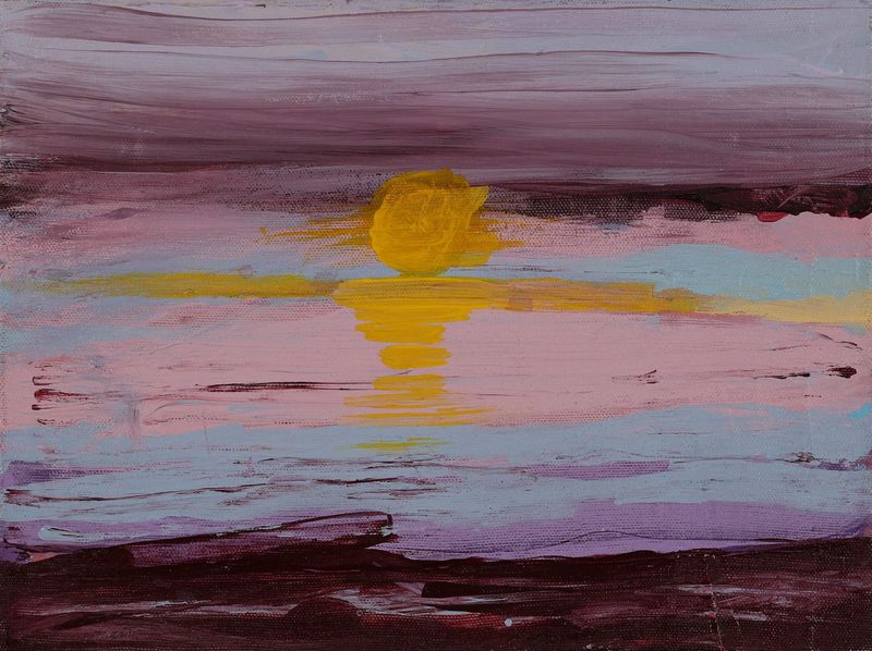 Jody Mann, Sunset over Water, Custom Print