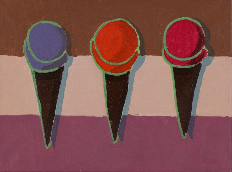 Garrett Oldenburg, Ice Cream Baby, Custom Print