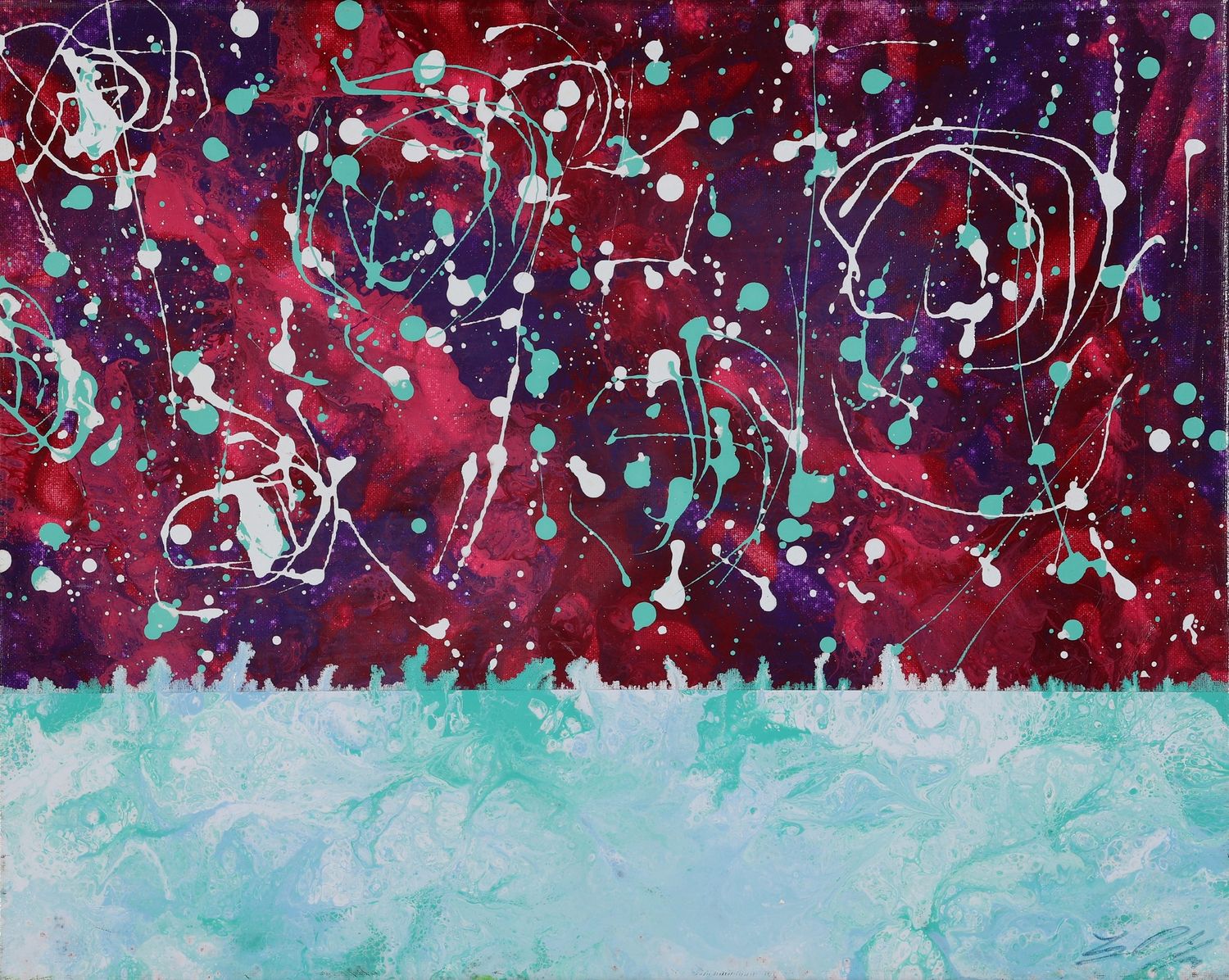 Liz Pfeiffer, Ice Bubbles, Custom Print