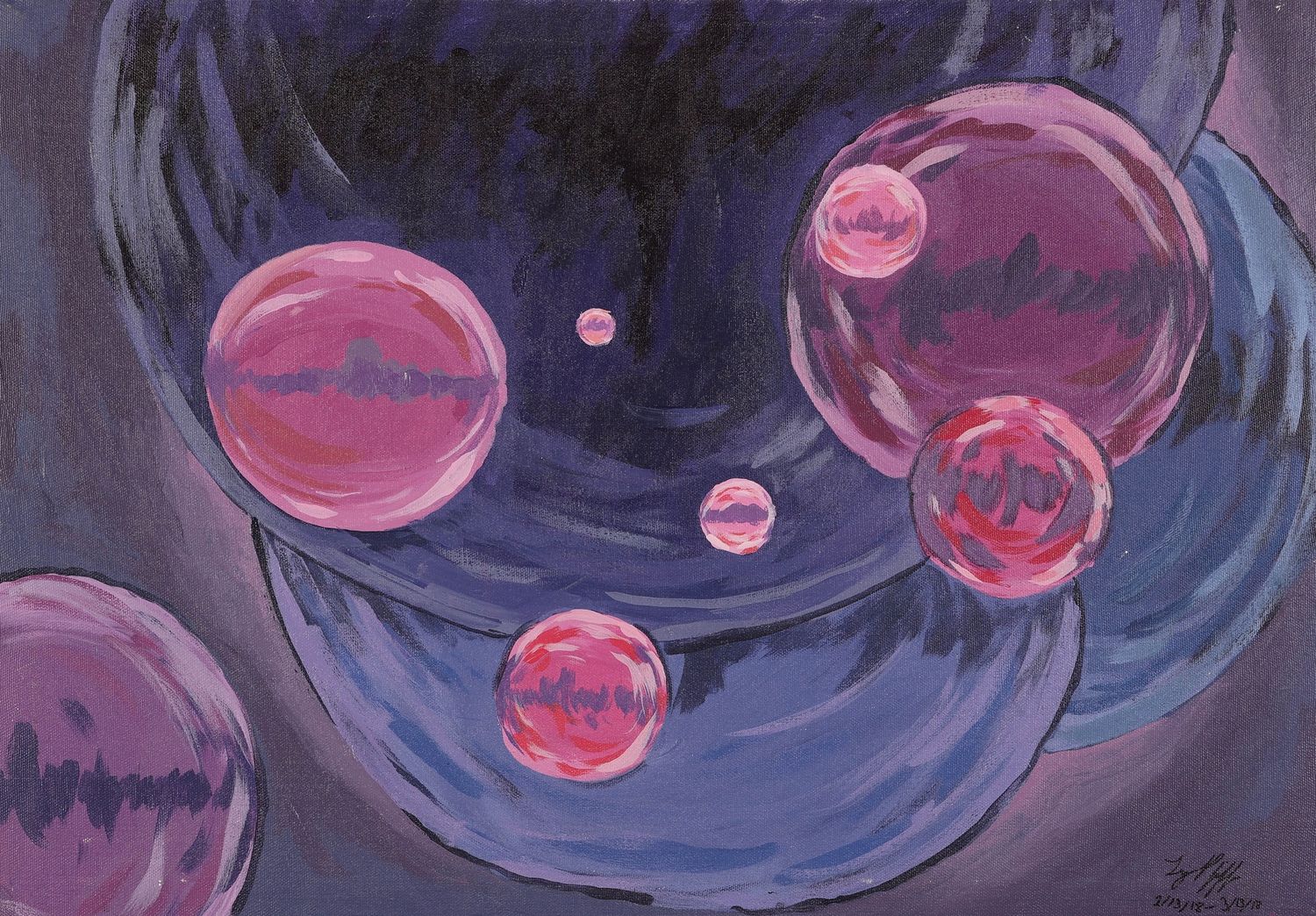Liz Pfeiffer, Bubbalicious, Custom Print