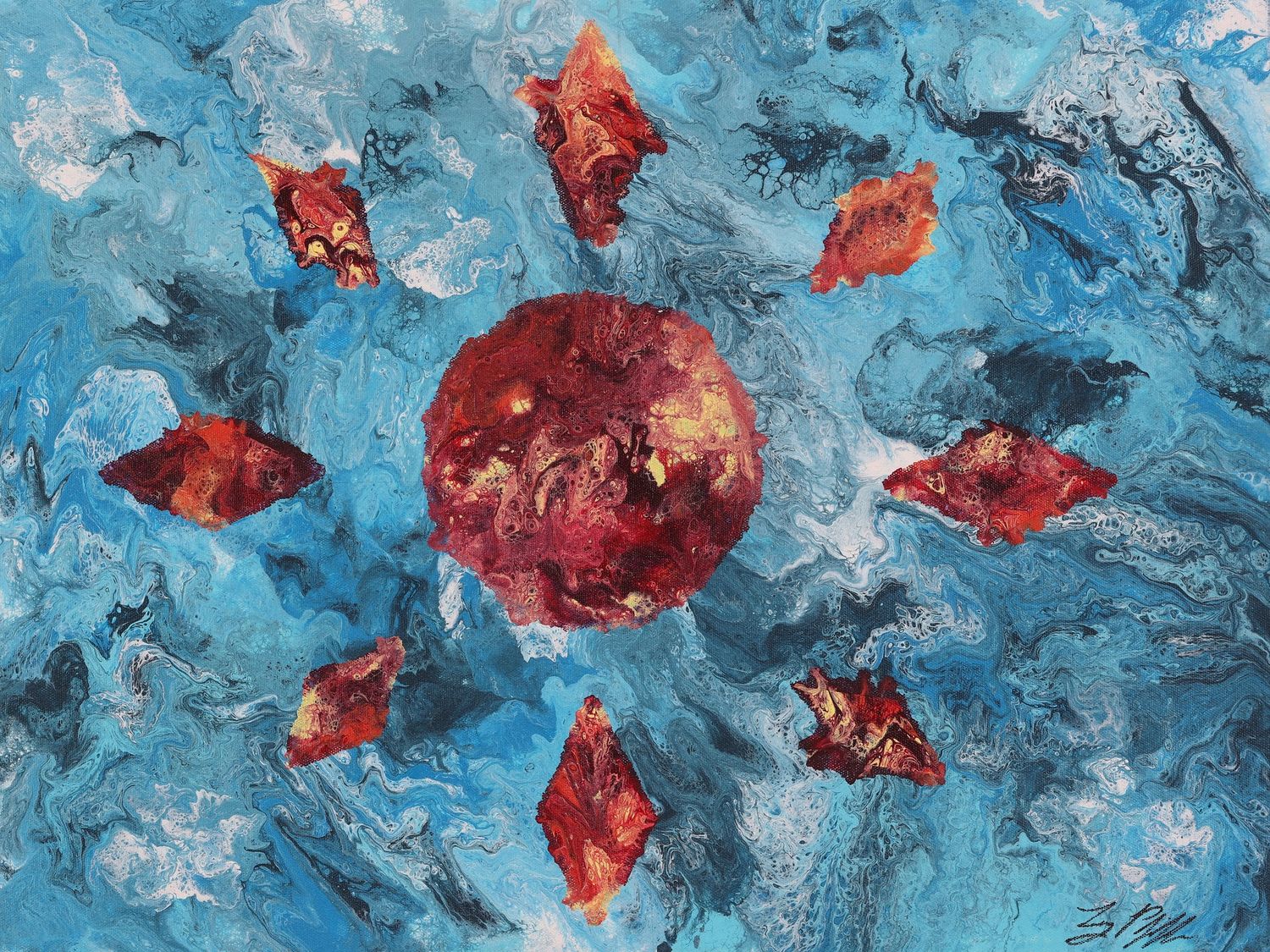 Liz Pfeiffer, Sun Burst, Custom Print