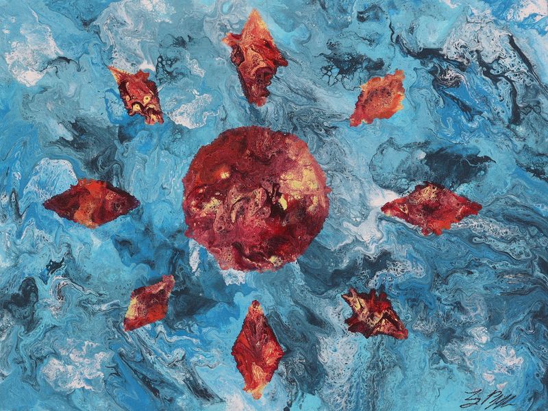 Liz Pfeiffer, Sun Burst, Custom Print