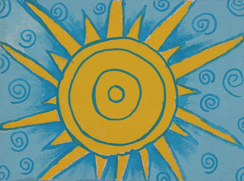 Andrea Walker, Radiant Sunshine, Custom Print