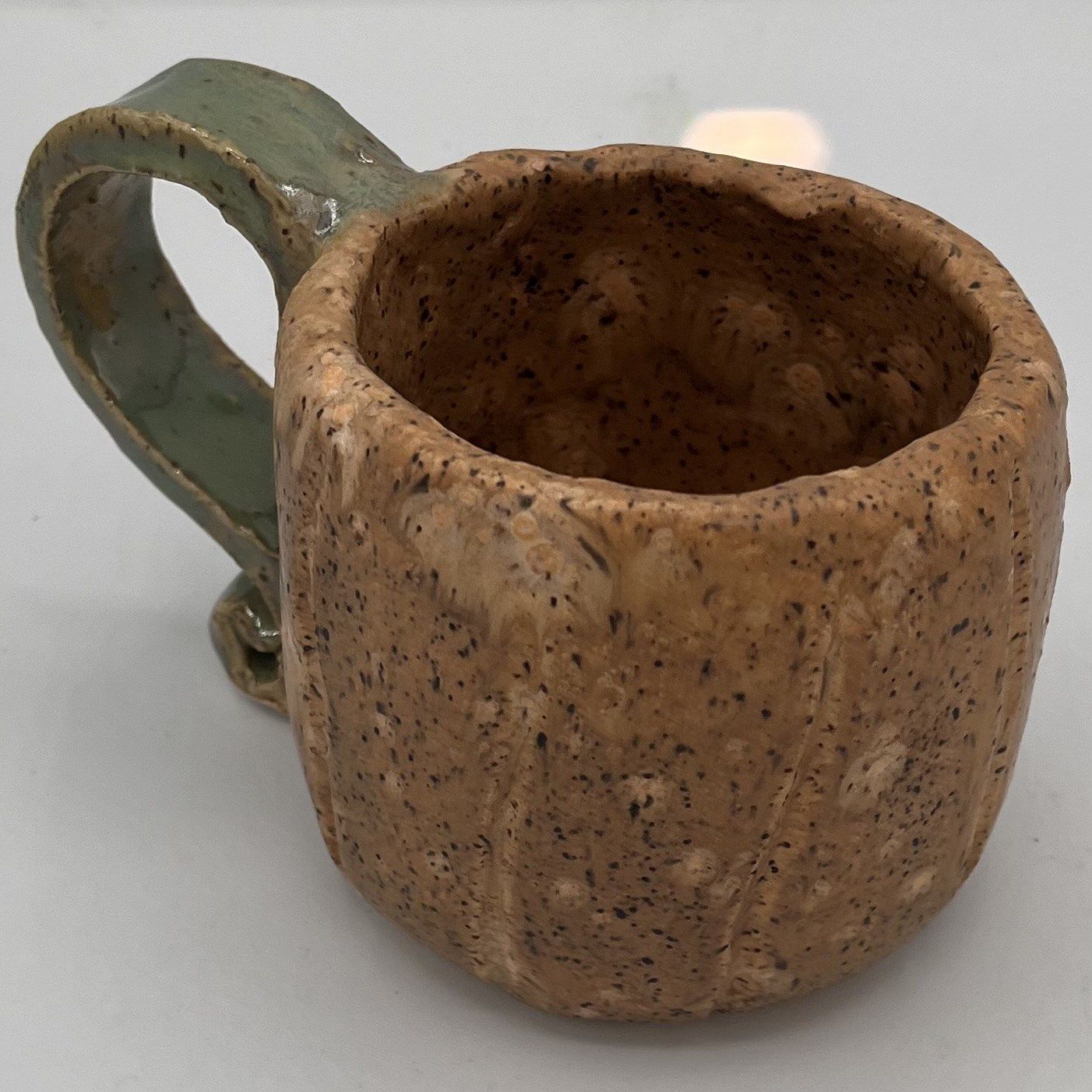 David Patrick, Ceramic Mug, Speckled Pumpkin
