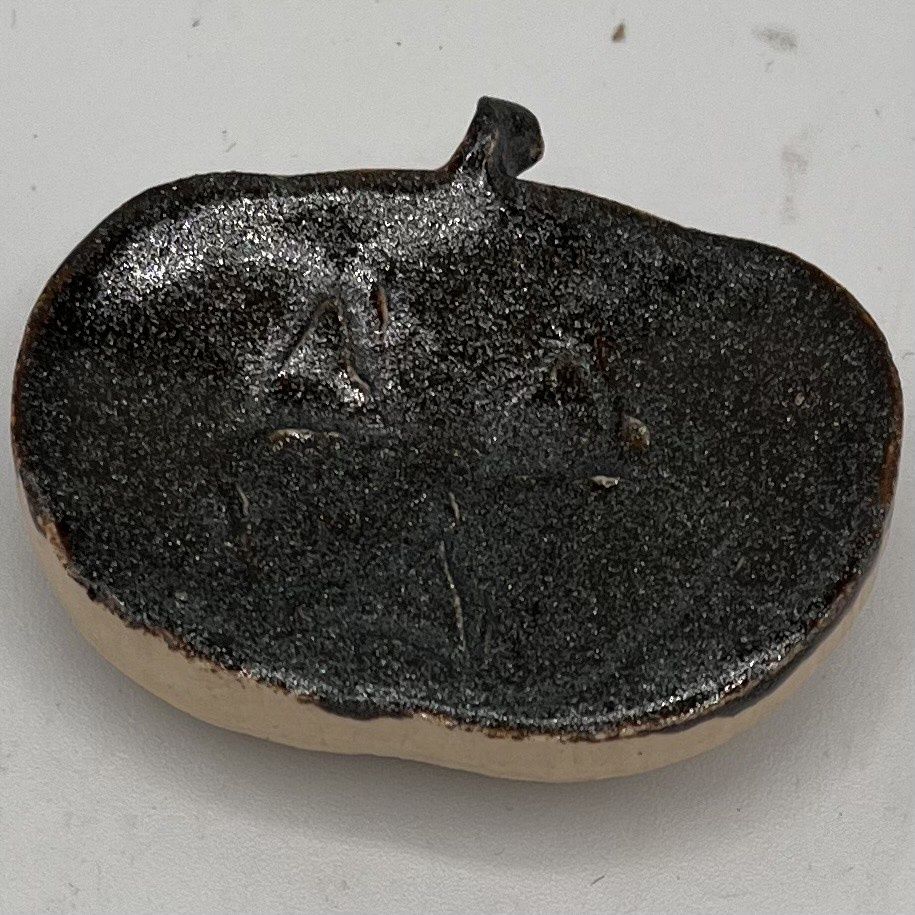 Lake Barlow, Ceramic Magnet, Happy and Sparkling Jack-O-Lantern