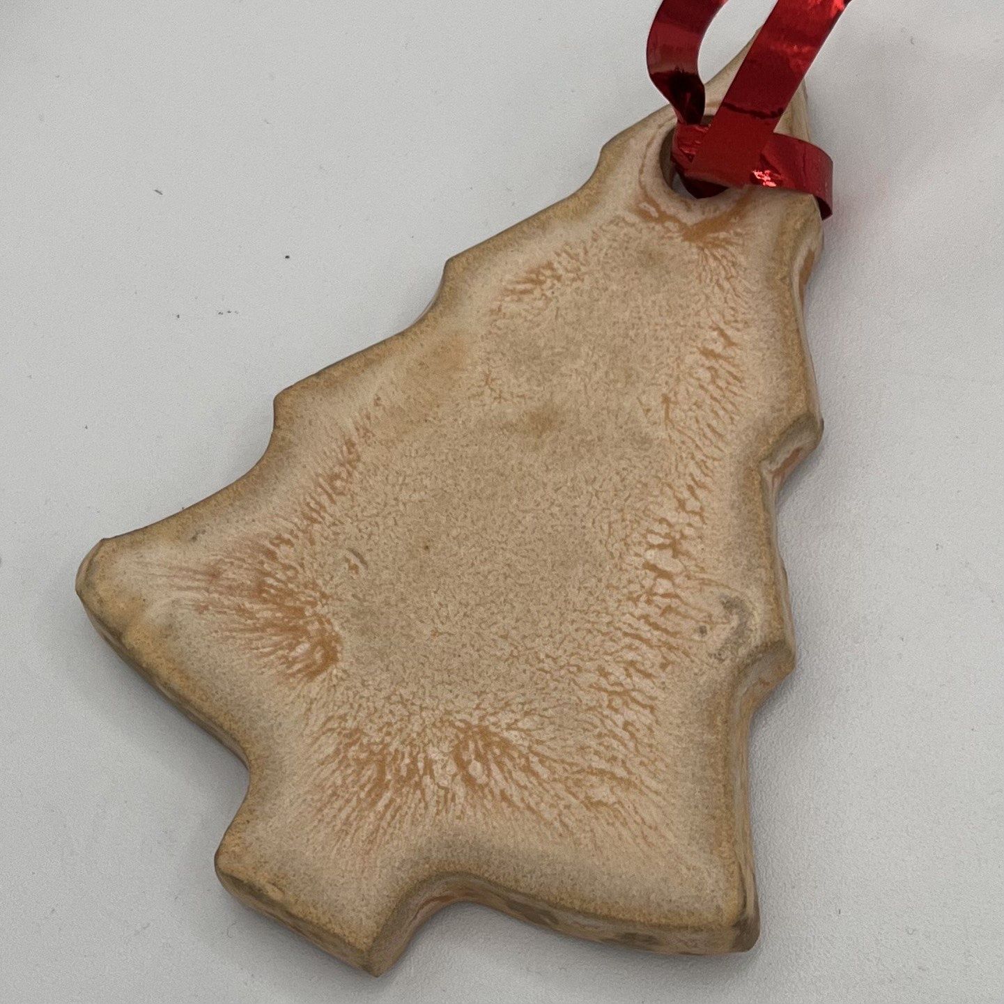 Jonathan McDowell, Ceramic Ornament, Pointy Beige Tree